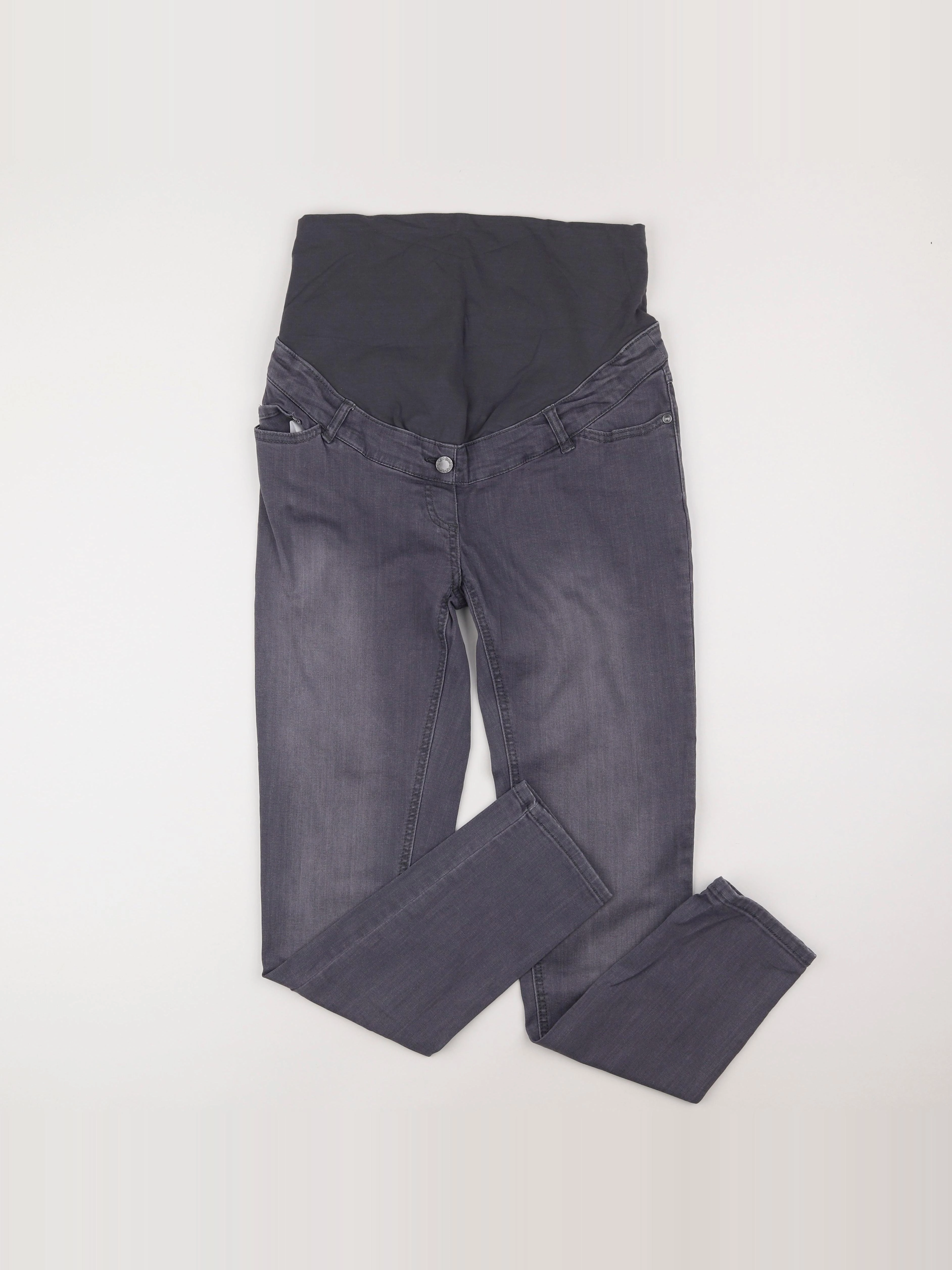 Vertbaudet - jean grossesse gris - 40