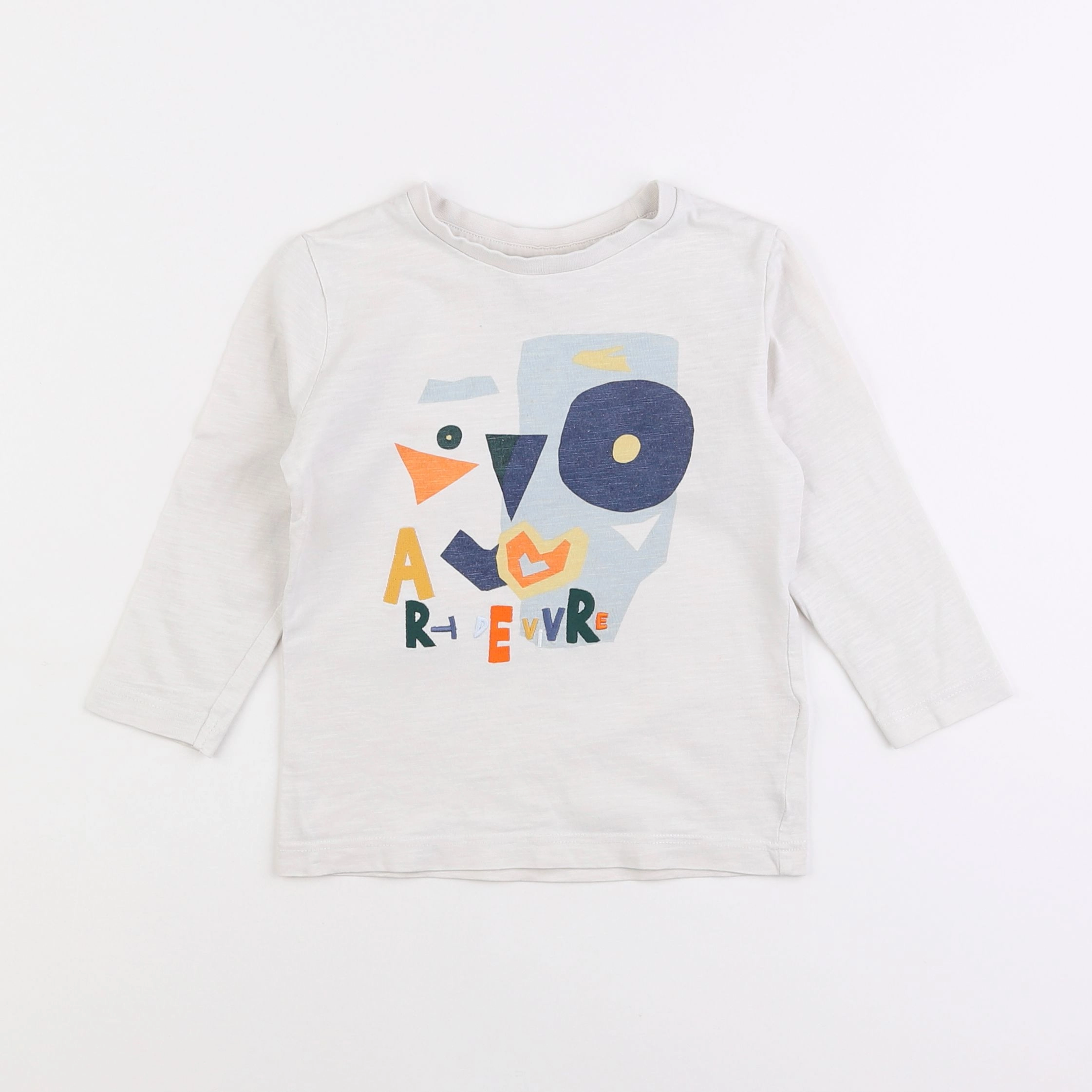 Tape à l'oeil - tee-shirt blanc - 3 ans