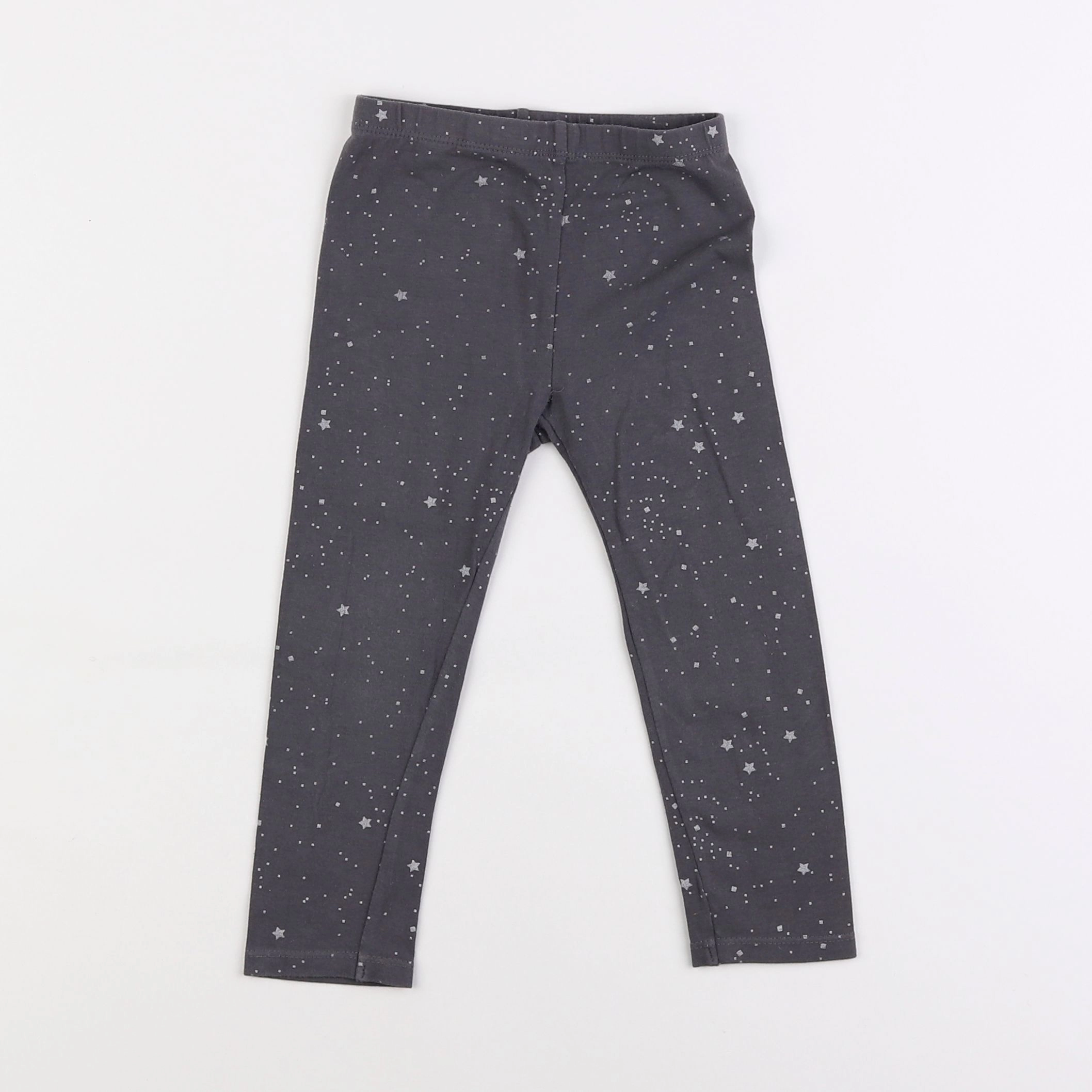 Vertbaudet - legging gris - 3 ans