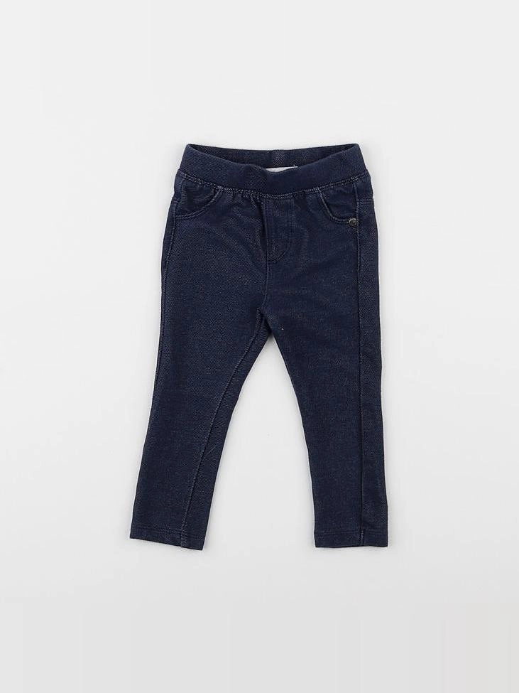 Vertbaudet - legging bleu - 6 mois