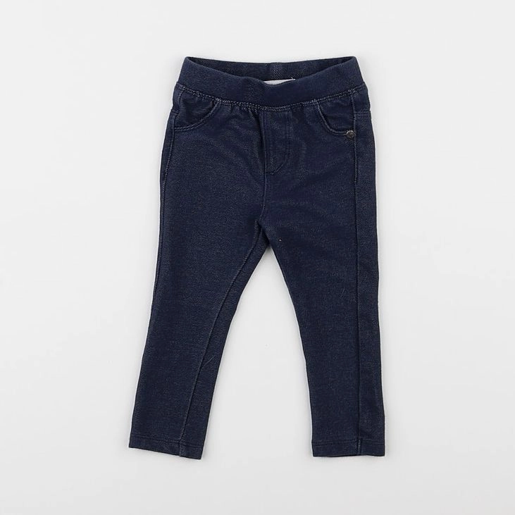 Vertbaudet - legging bleu - 6 mois