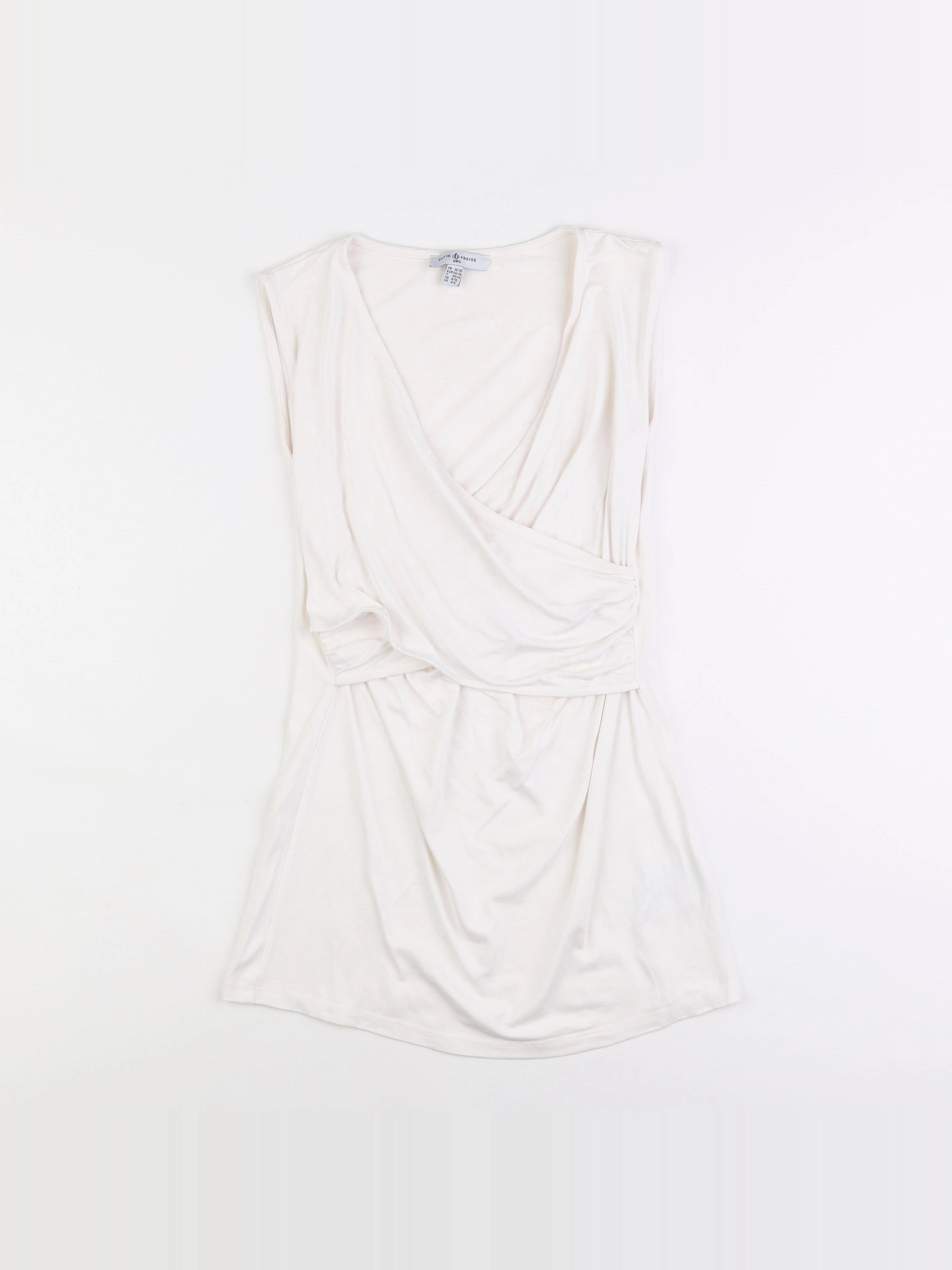 Envie de fraise - tee-shirt grossesse blanc - 36 à 38