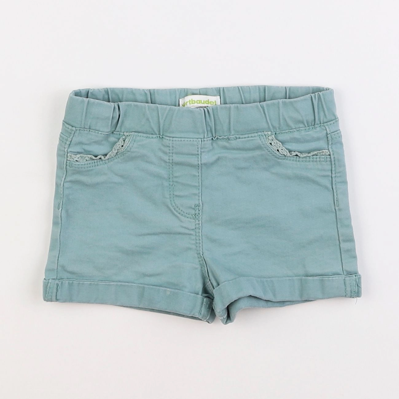 Vertbaudet - short vert - 3 ans