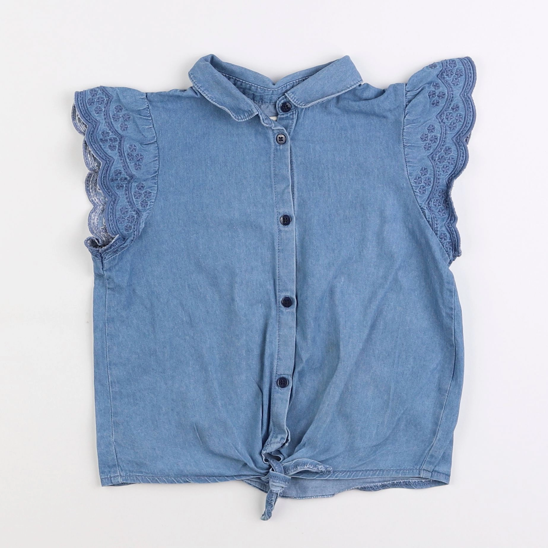 Vertbaudet - chemise bleu - 5 ans