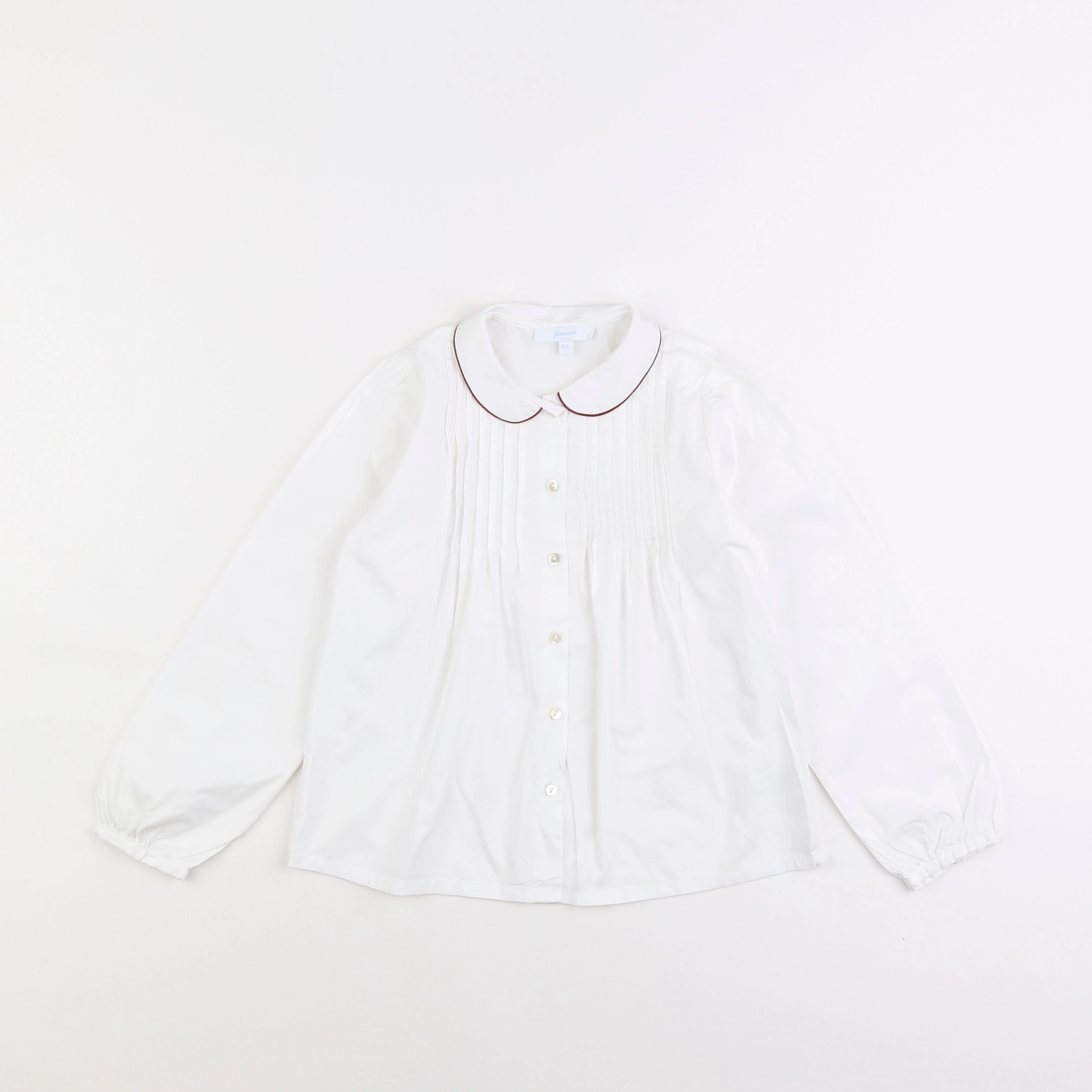Jacadi - blouse blanc - 6 ans