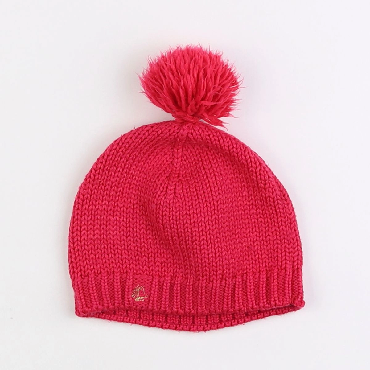 Petit Bateau - bonnet rose - 4/6 ans