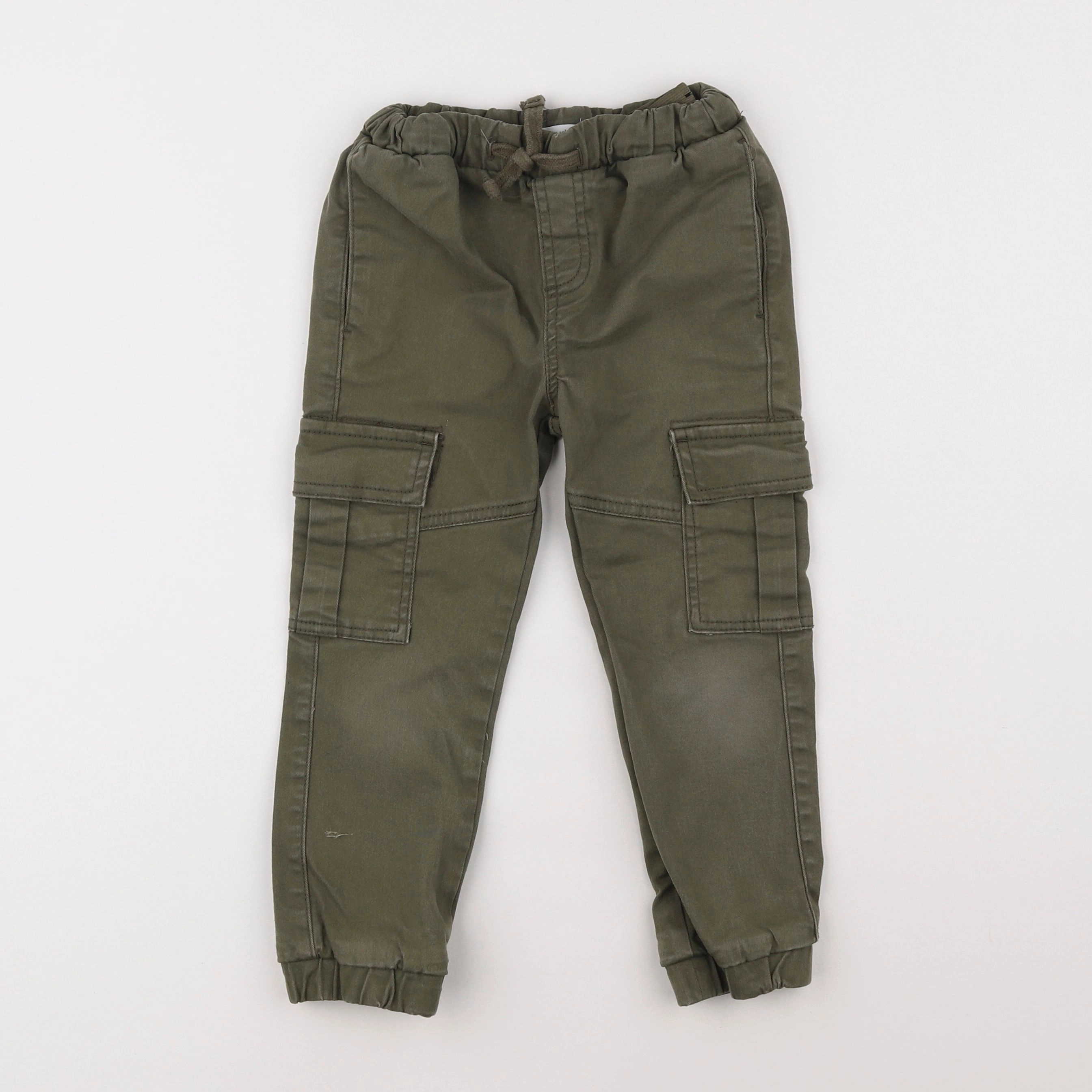 Vertbaudet - pantalon vert - 5 ans