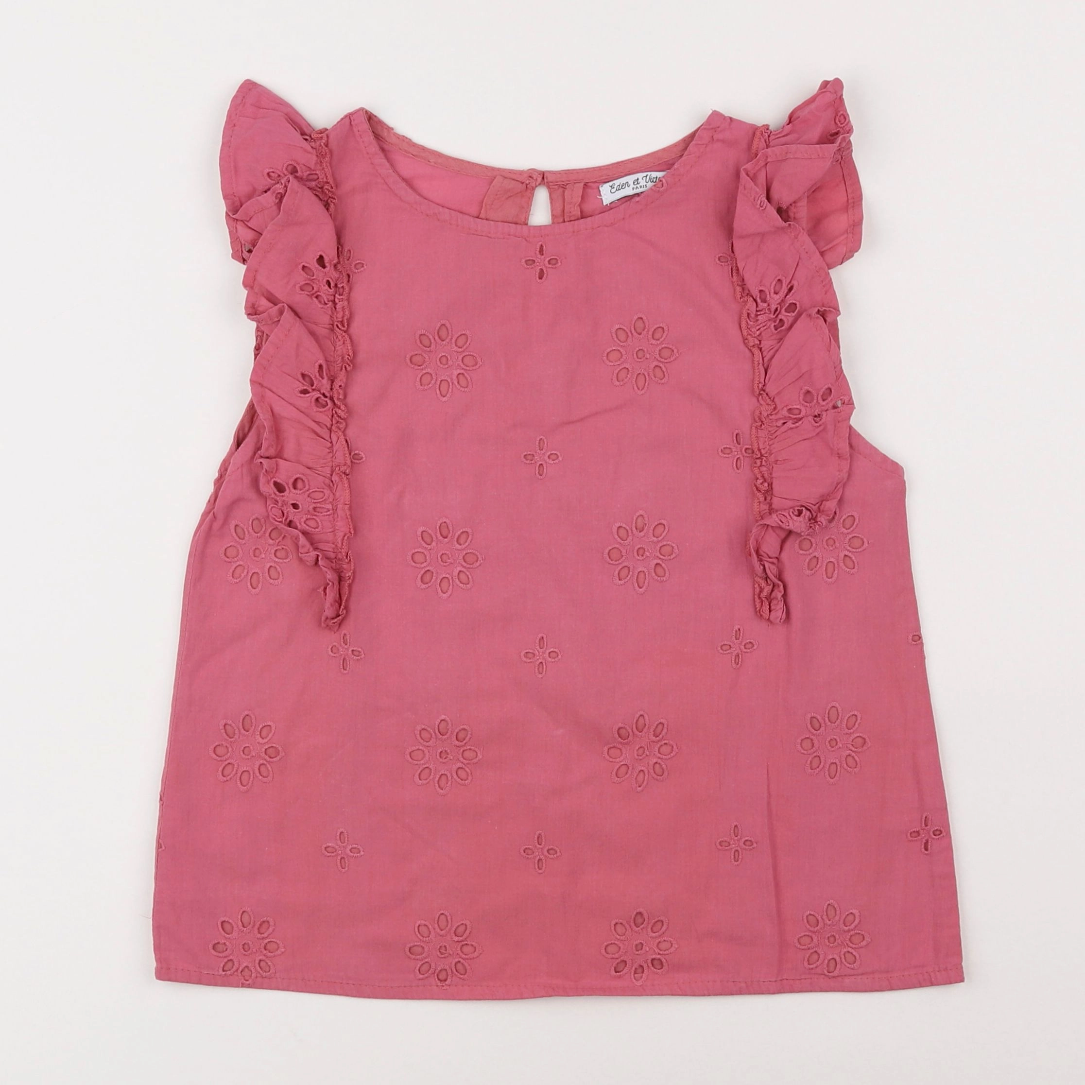 Eden & Victor - blouse rose - 8 ans