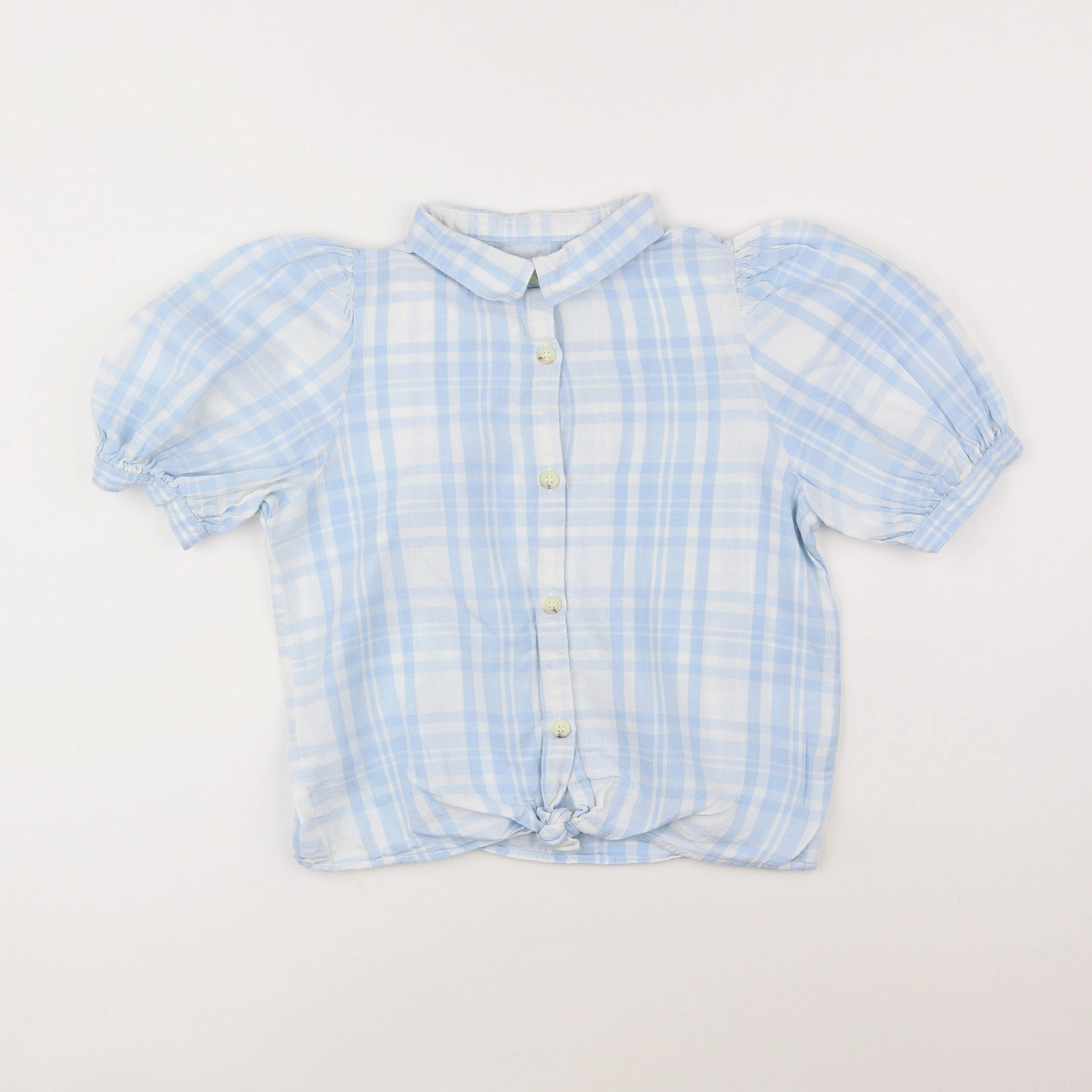 Zara - blouse bleu - 9 ans