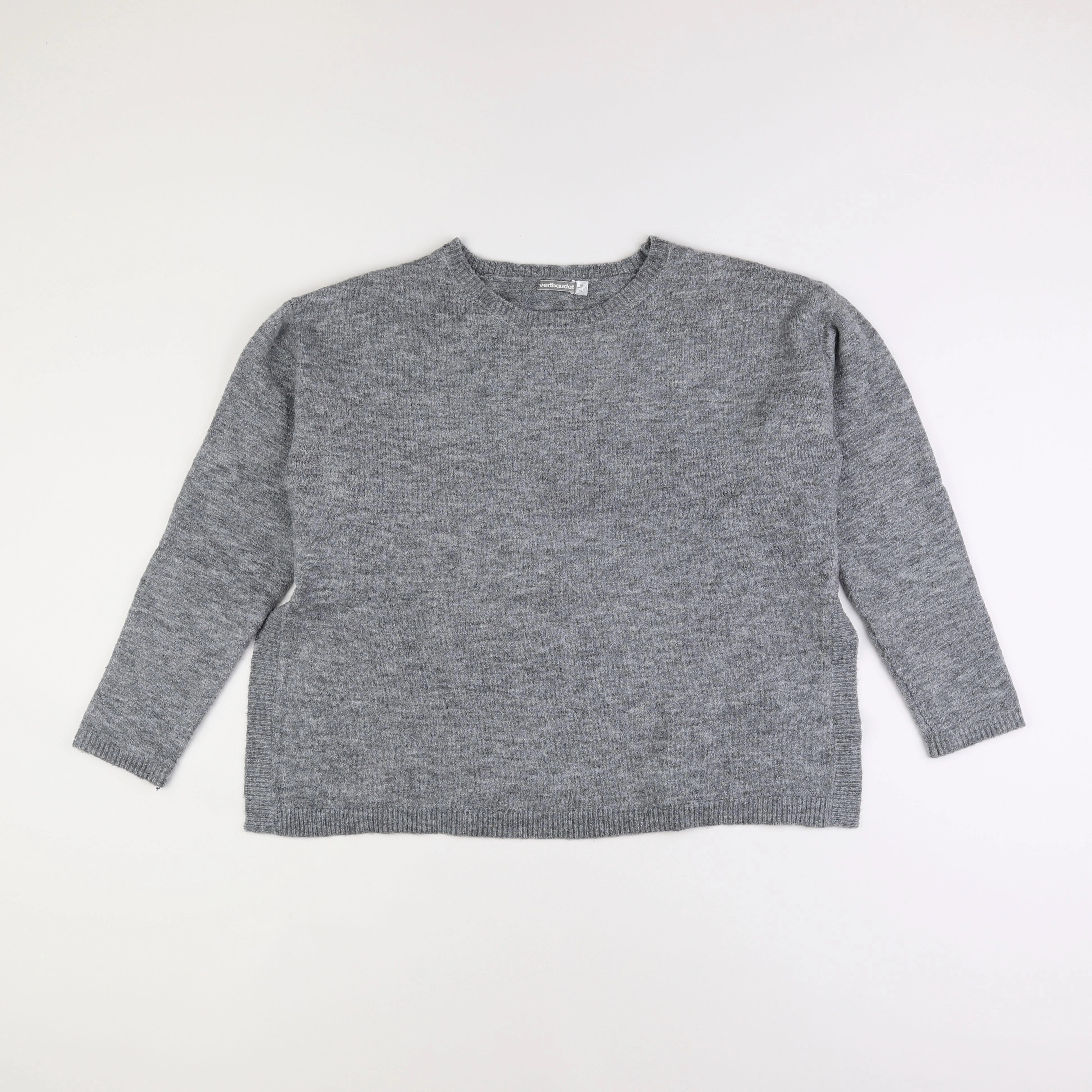 Vertbaudet - pull grossesse gris - 38 à 40