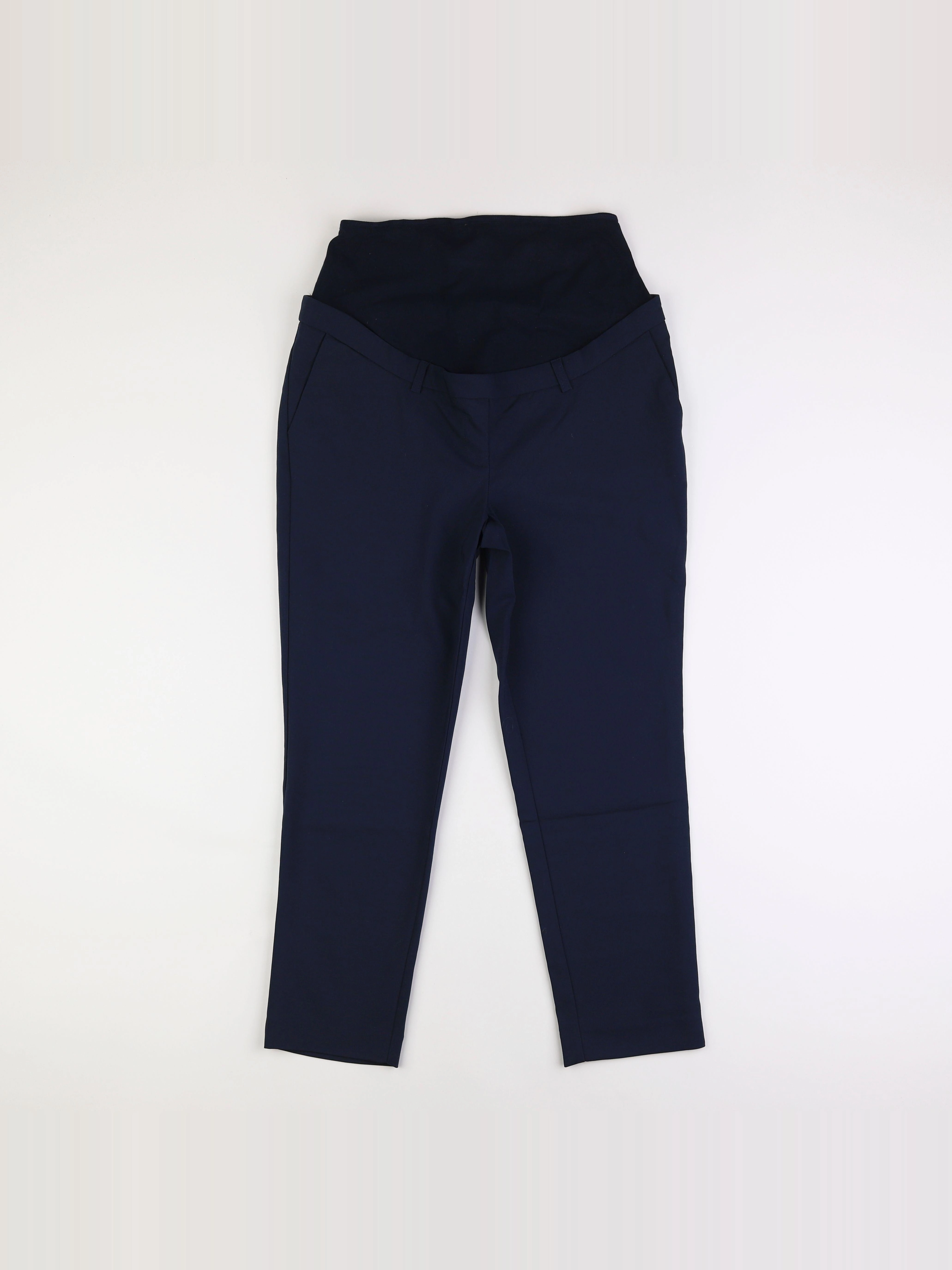 Kiabi - pantalon grossesse bleu - 40