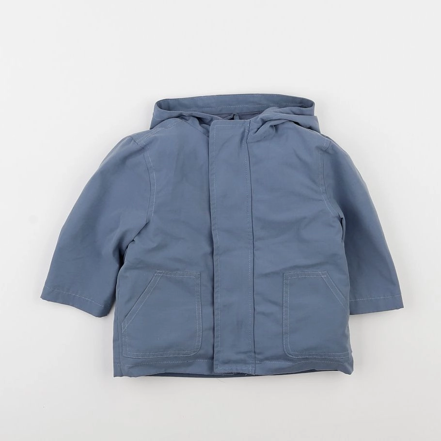 Vertbaudet - parka bleu - 12 mois