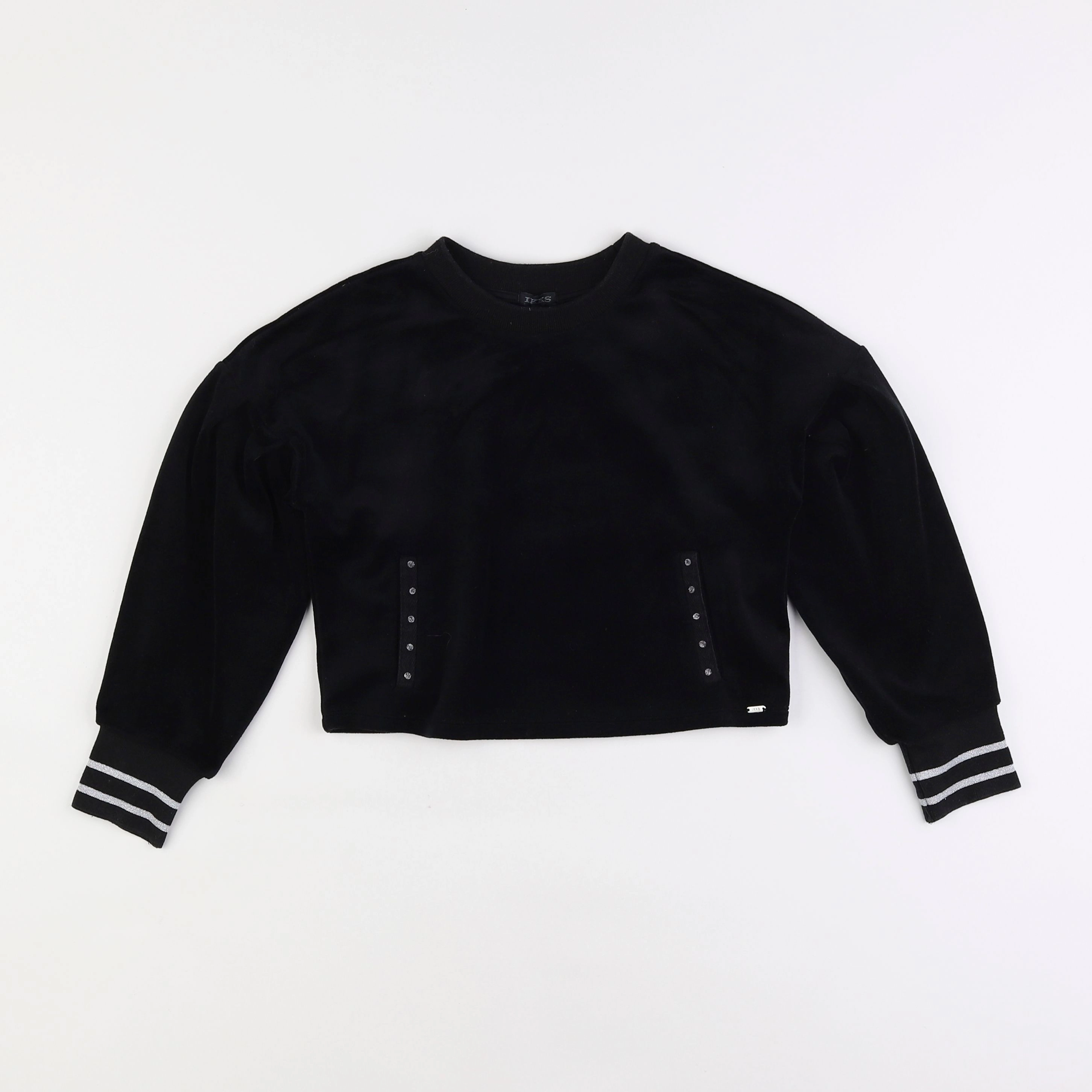 IKKS - sweat noir - 6 ans