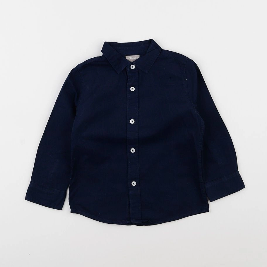 Vertbaudet - chemise bleu - 3 ans