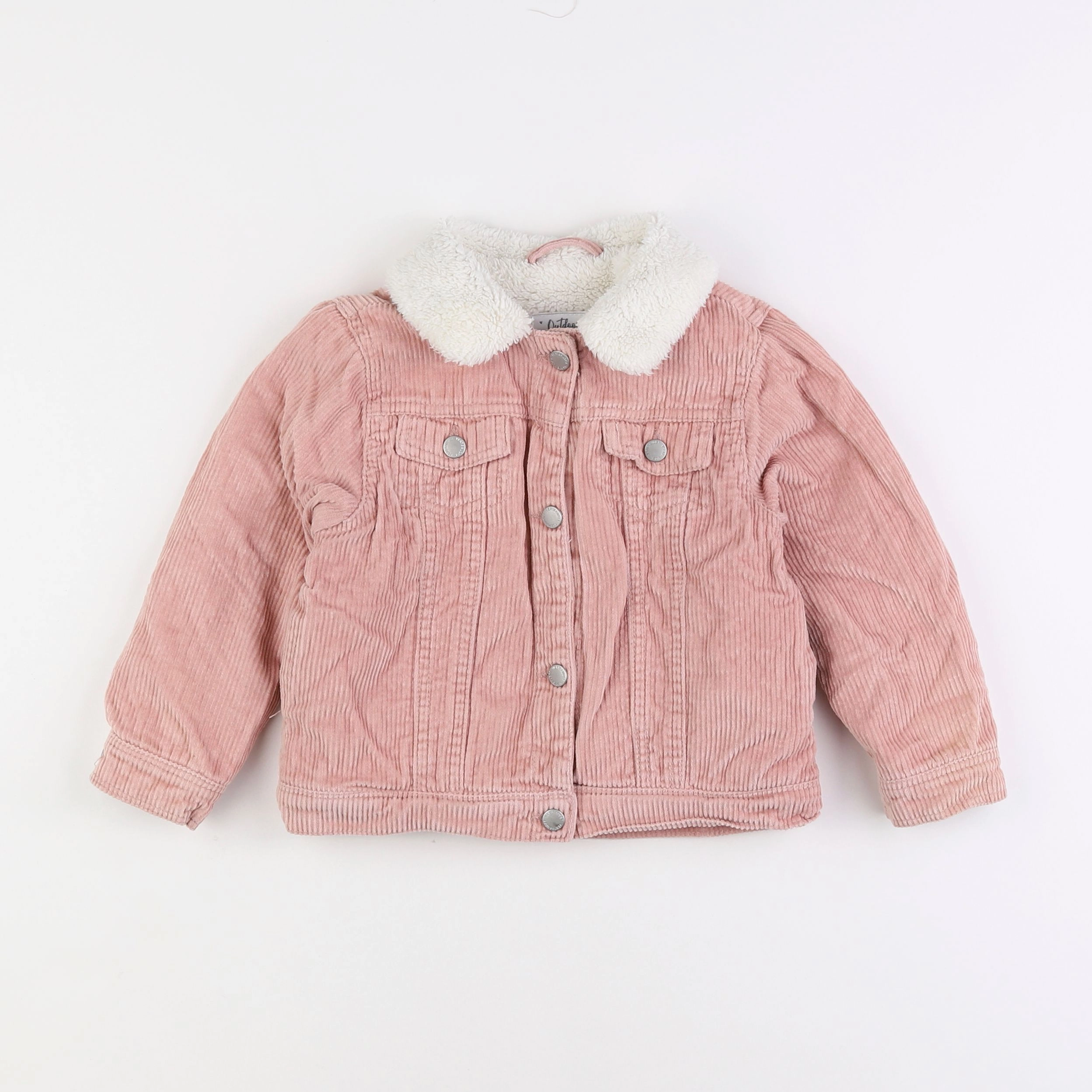 Vertbaudet - veste doublé rose - 5 ans