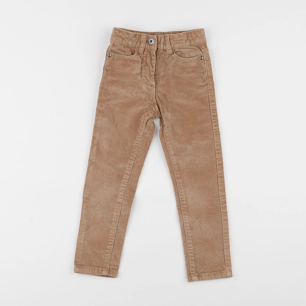 Vertbaudet - pantalon marron - 4 ans