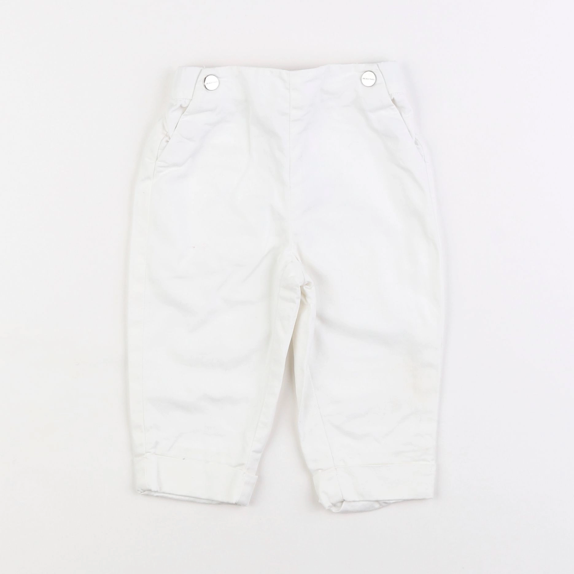 Jacadi - pantalon blanc - 12 mois