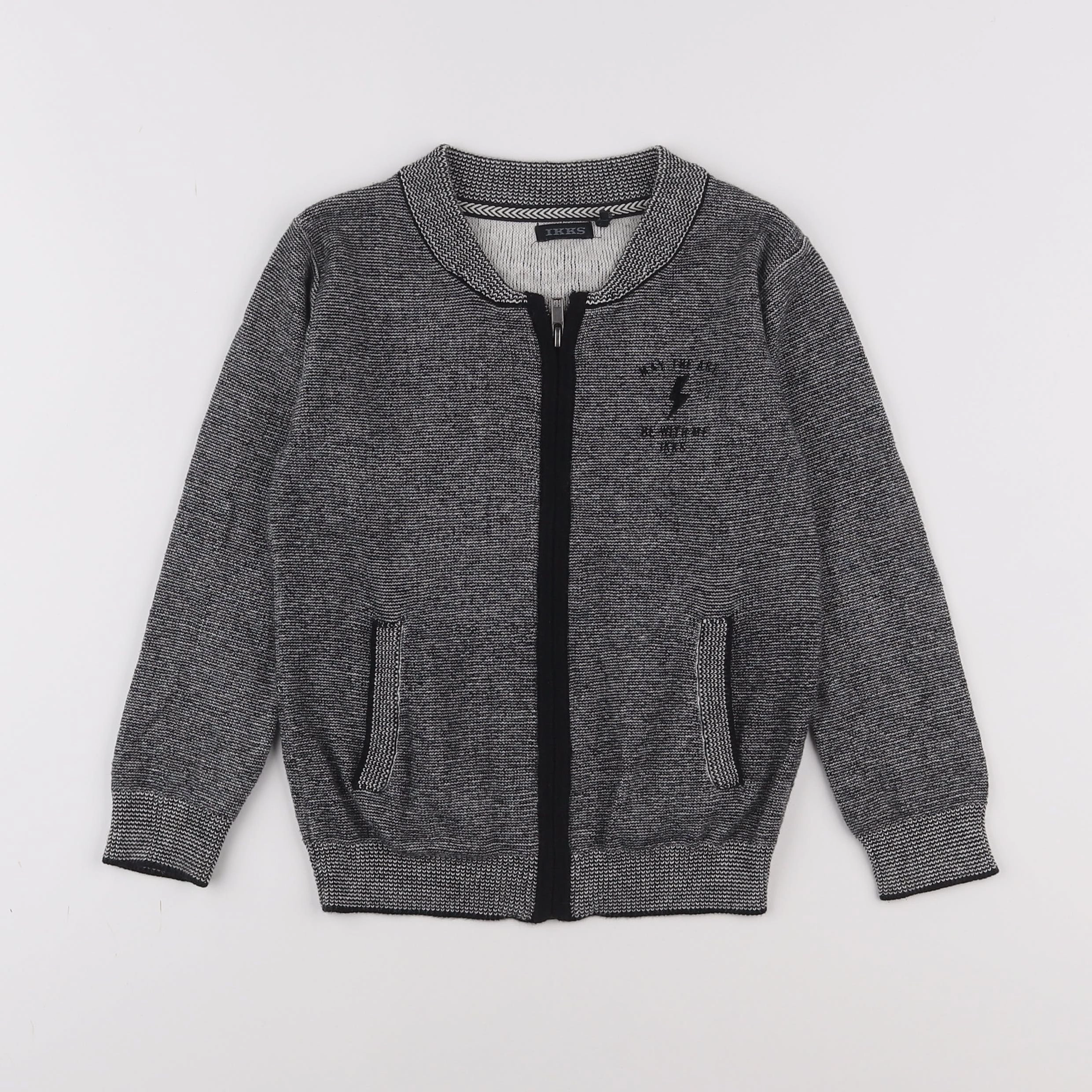 IKKS - sweat gris - 5 ans