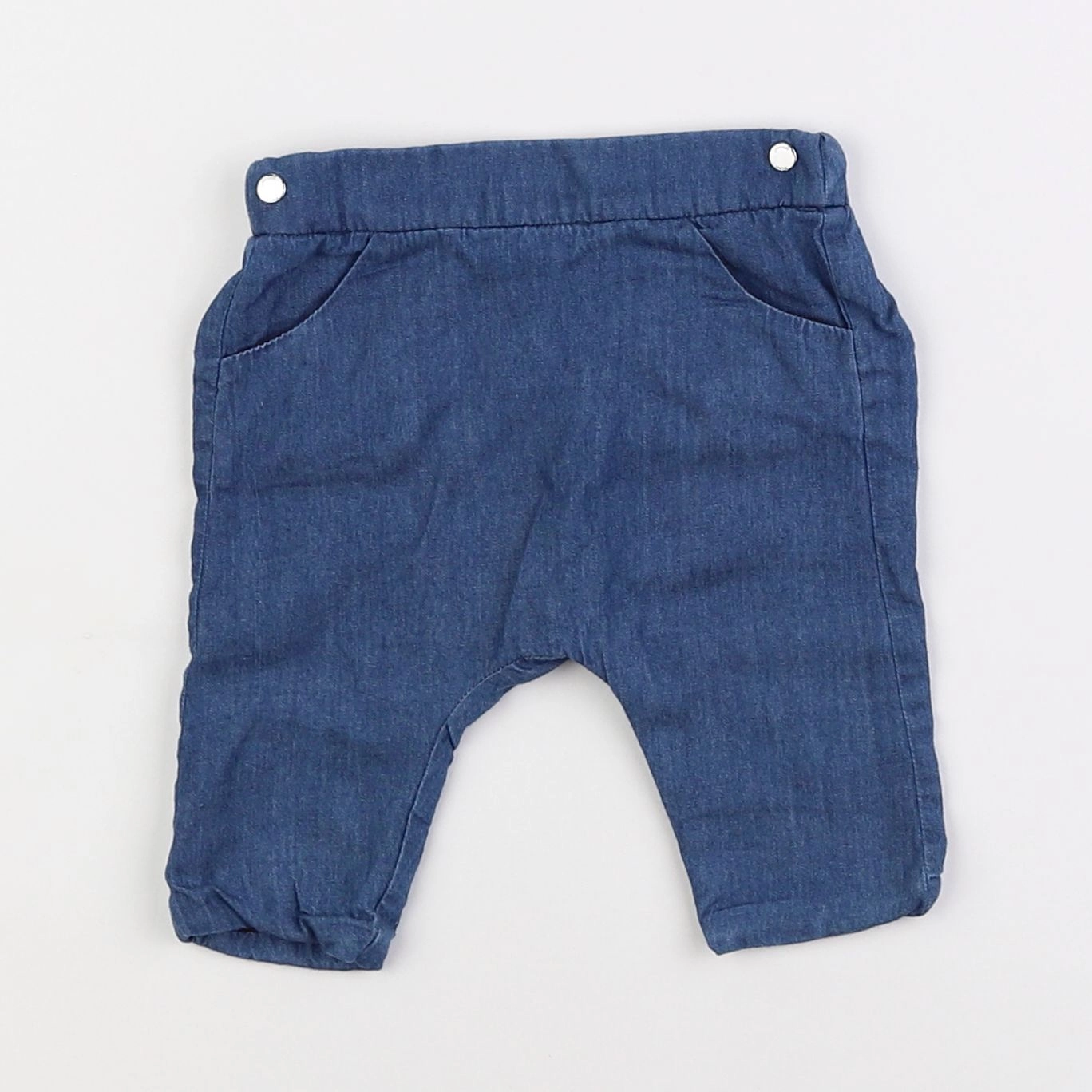 Jacadi - pantalon bleu - 3 mois