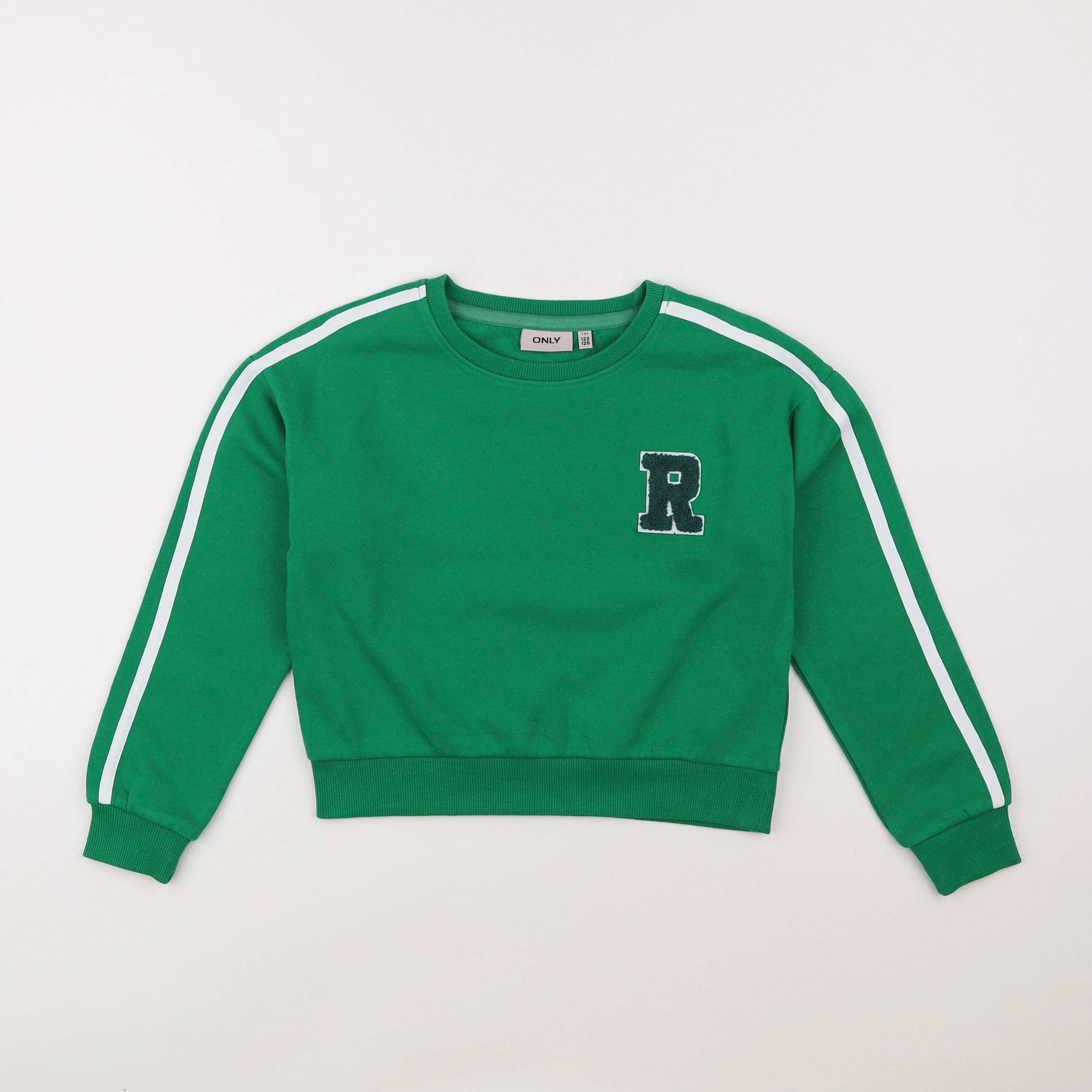 Kids Only - sweat vert - 7/8 ans