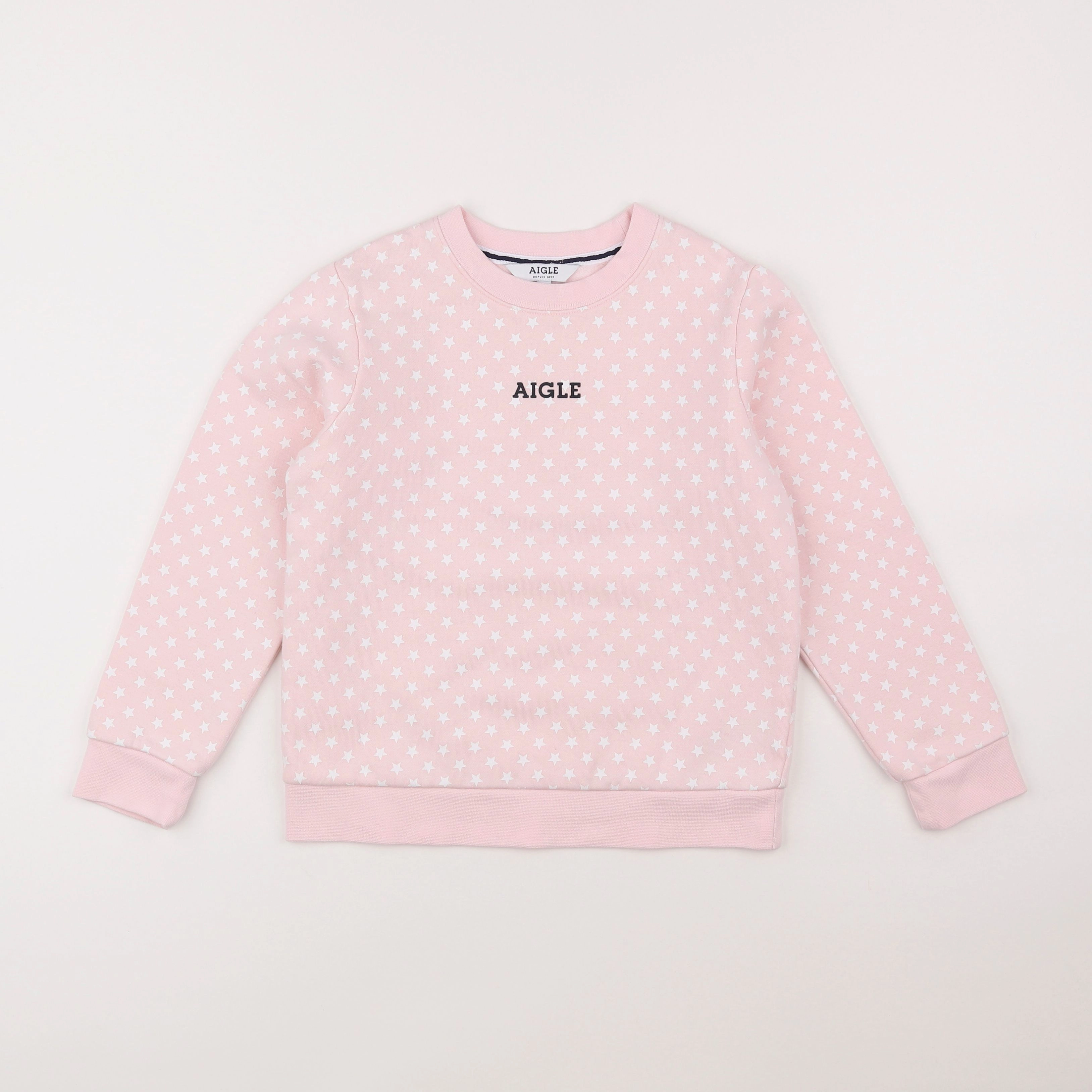 Aigle - sweat rose - 8 ans