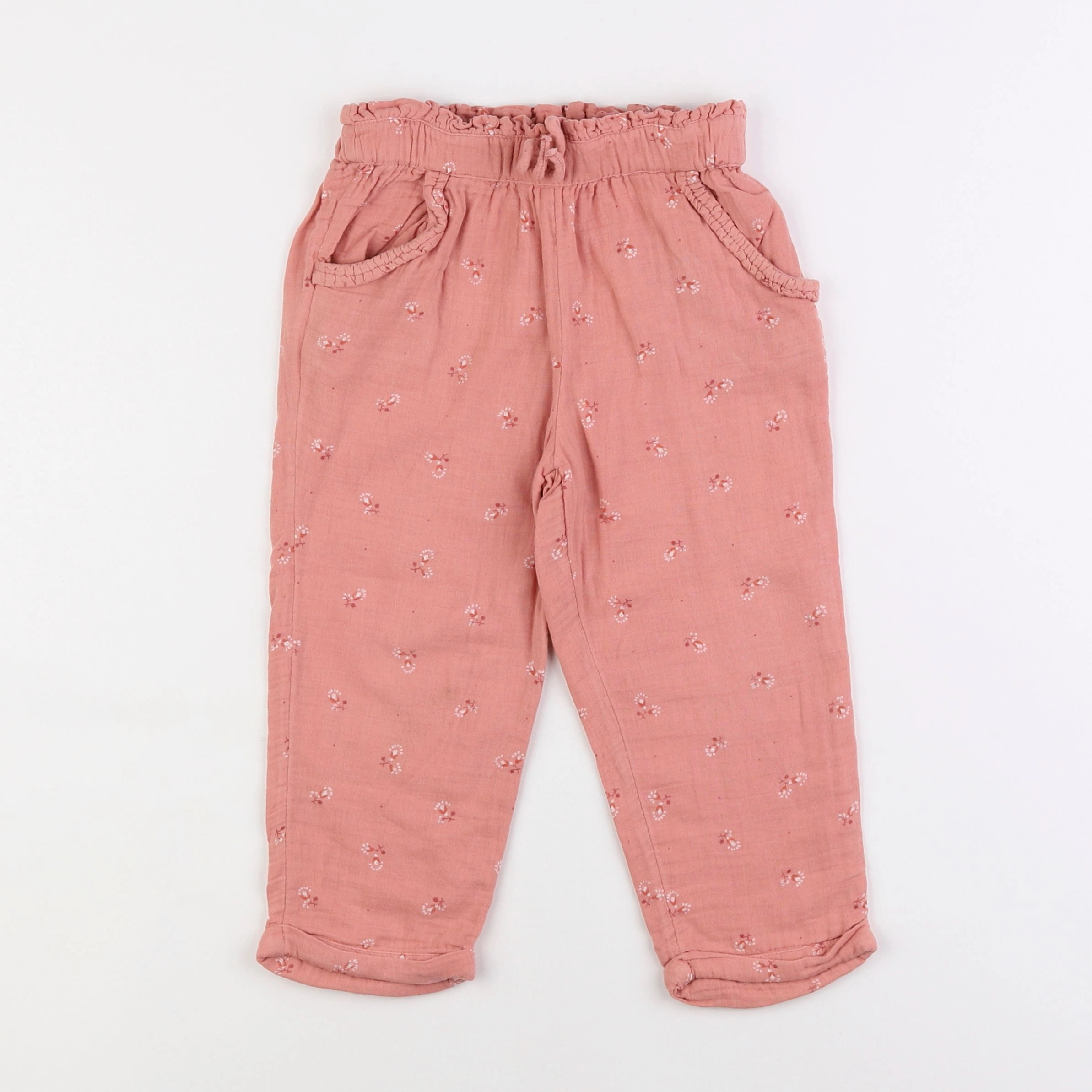 Vertbaudet - pantalon rose - 5 ans