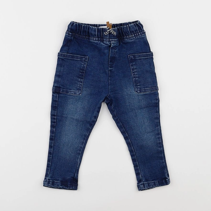 Vertbaudet - pantalon bleu - 18 mois