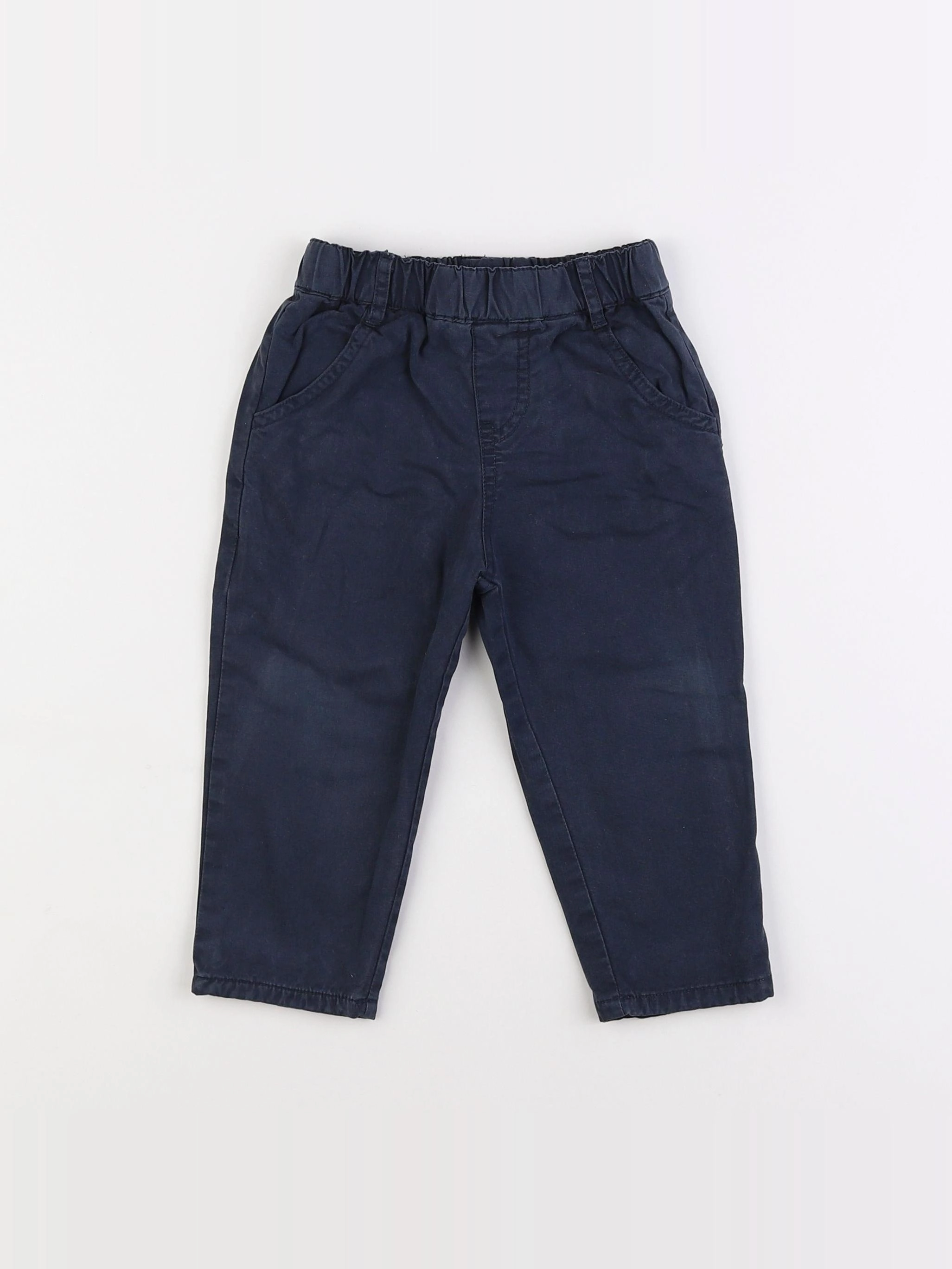 Boutchou - pantalon bleu - 18 mois