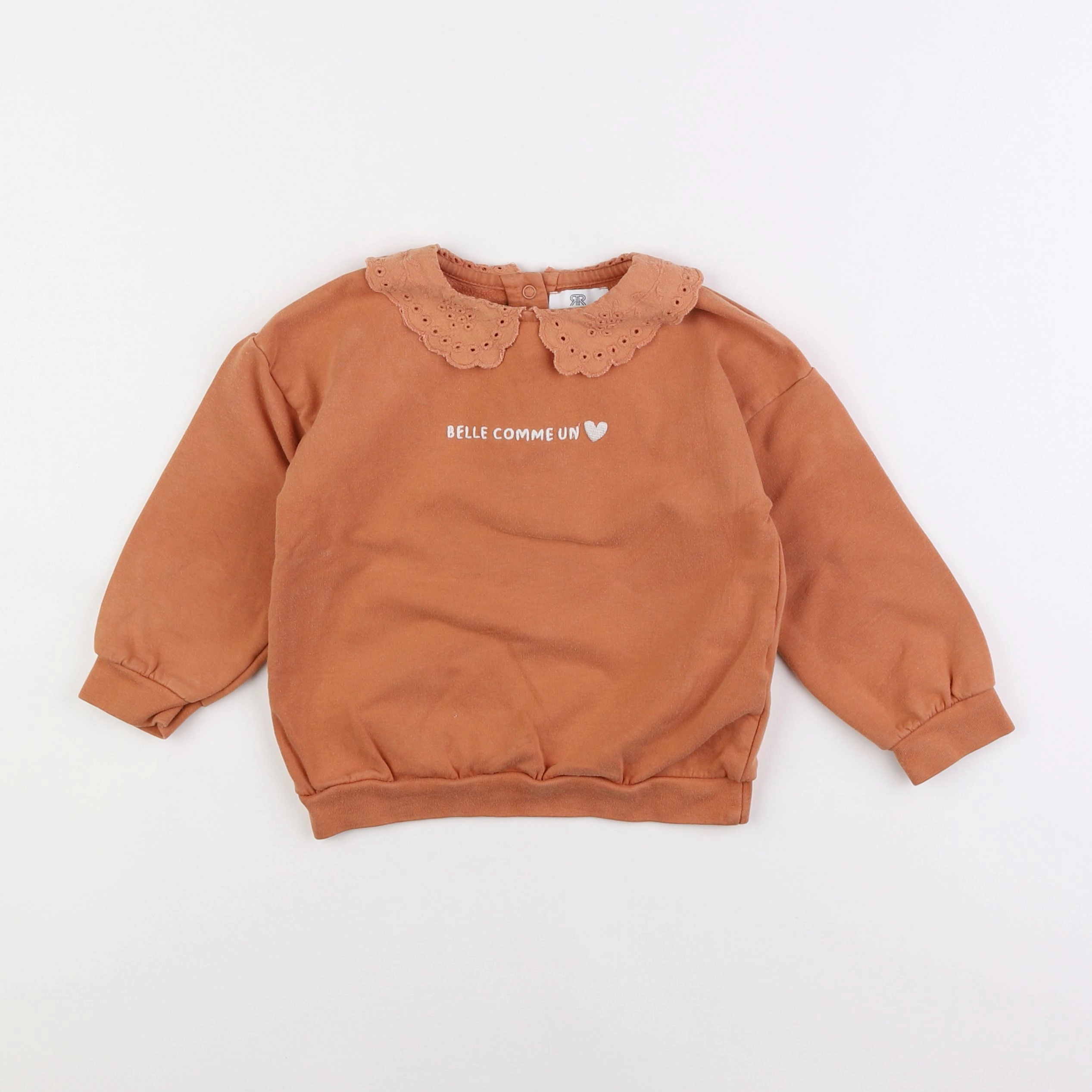 La Redoute - sweat marron - 4 ans