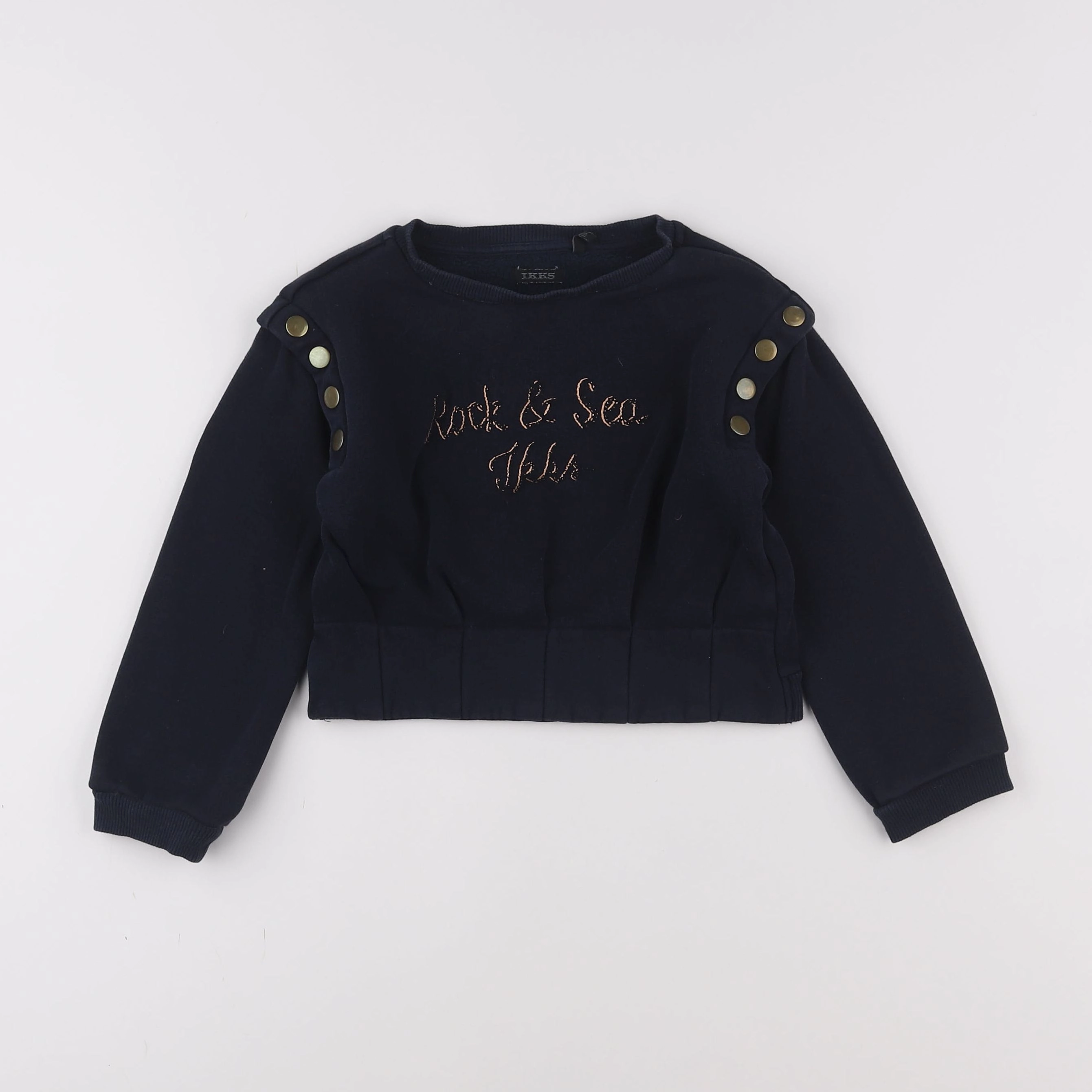 IKKS - sweat bleu - 5 ans