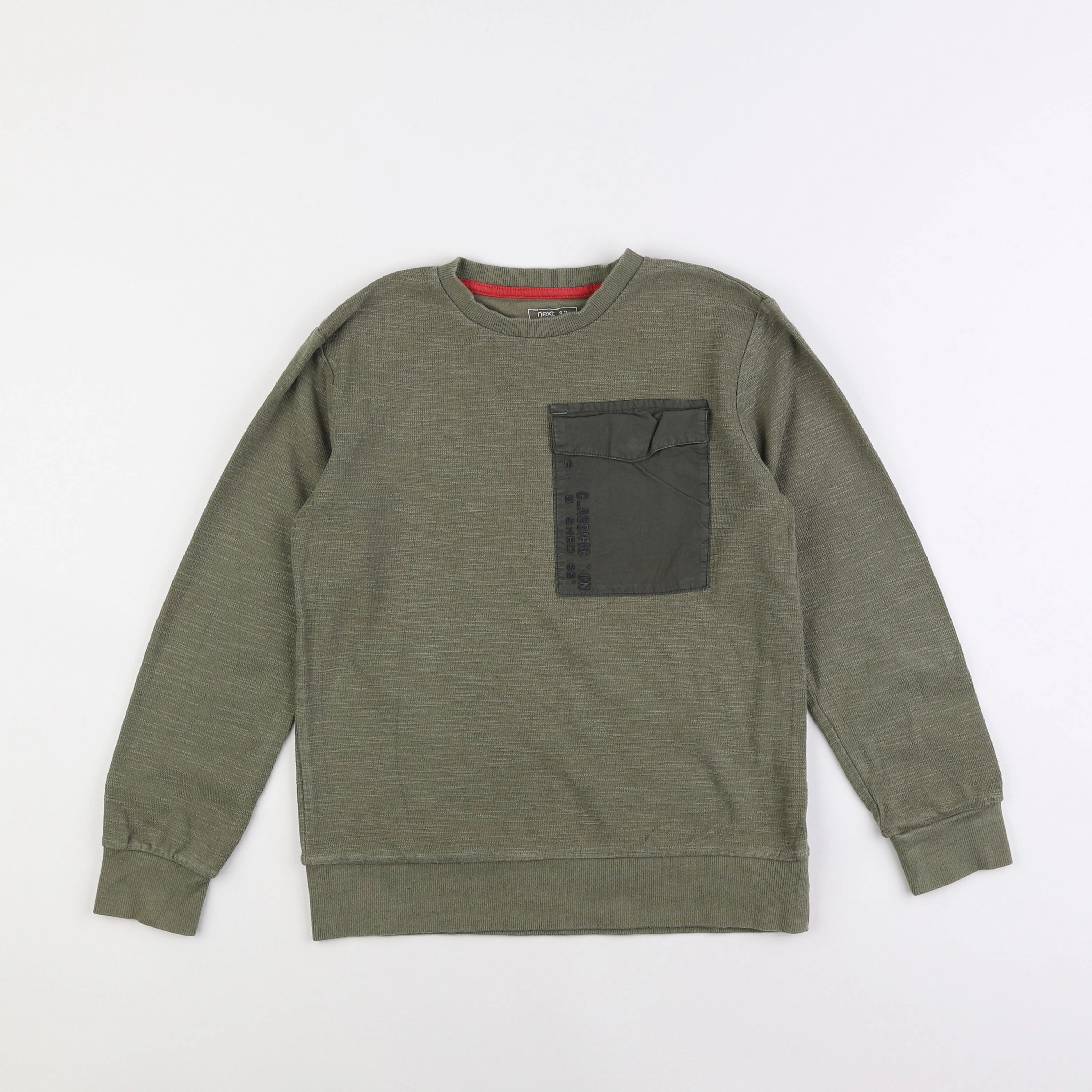 Next - sweat vert - 8/9 ans