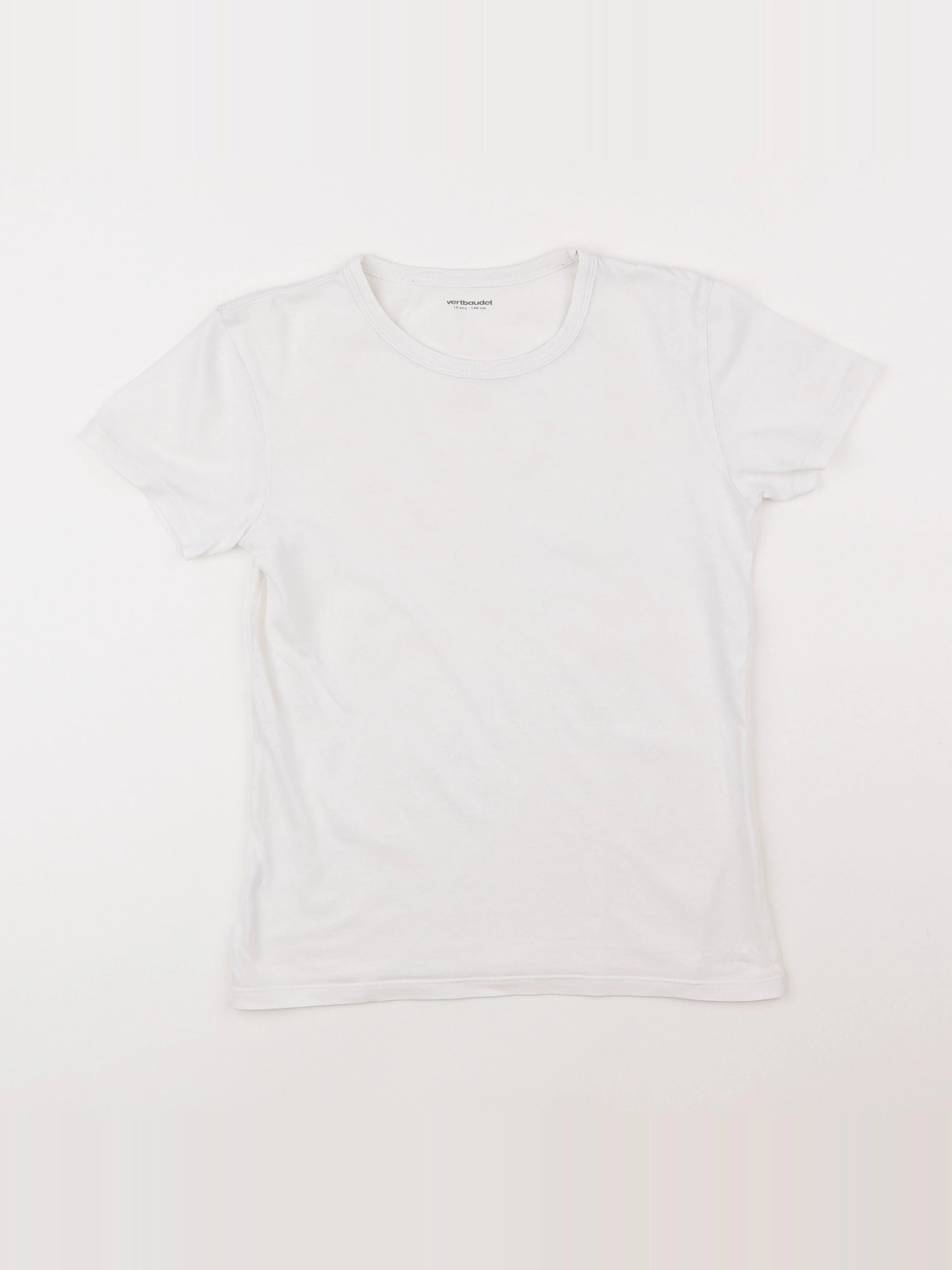 Vertbaudet - maillot de corps blanc - 10 ans