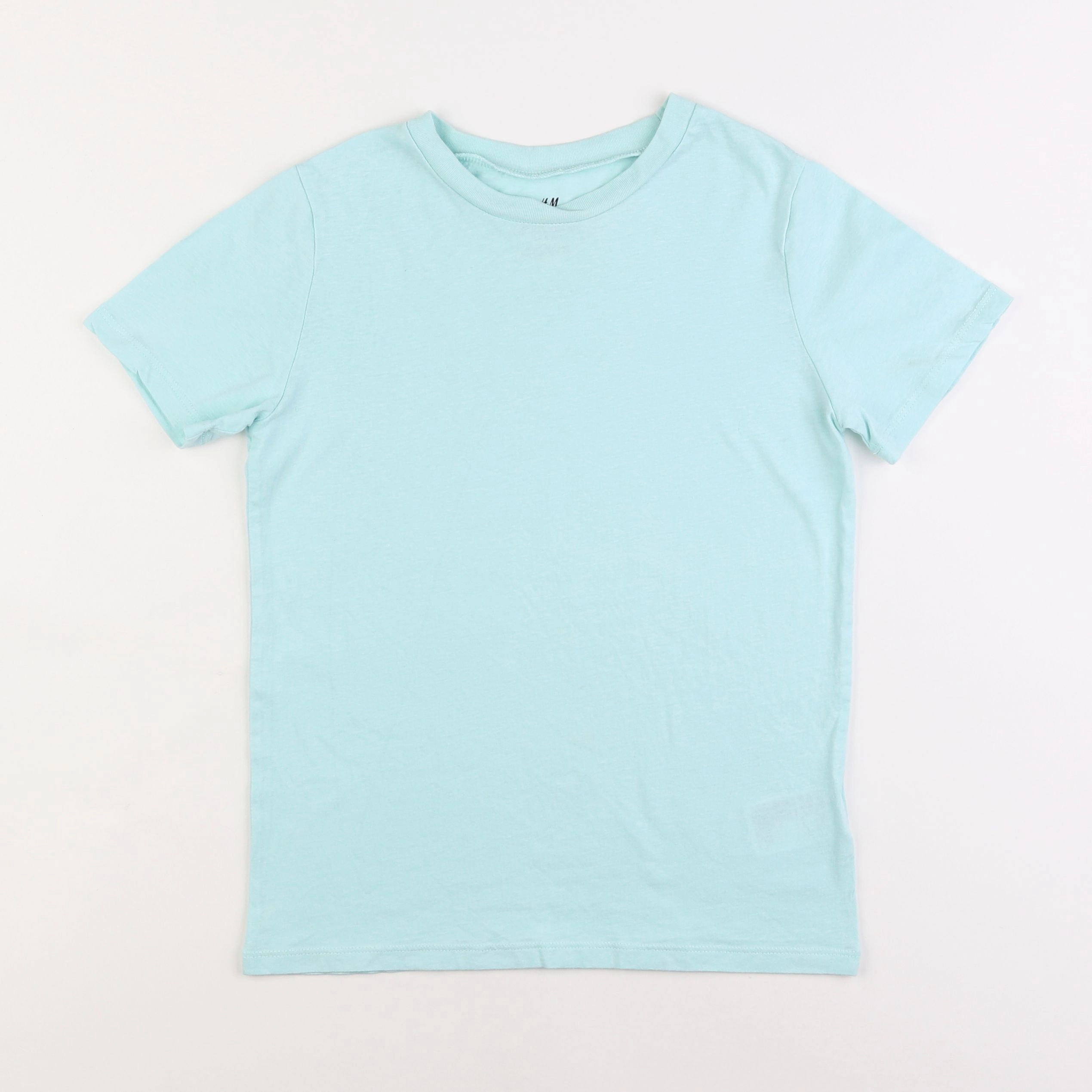 H&M - tee-shirt bleu - 8/10 ans