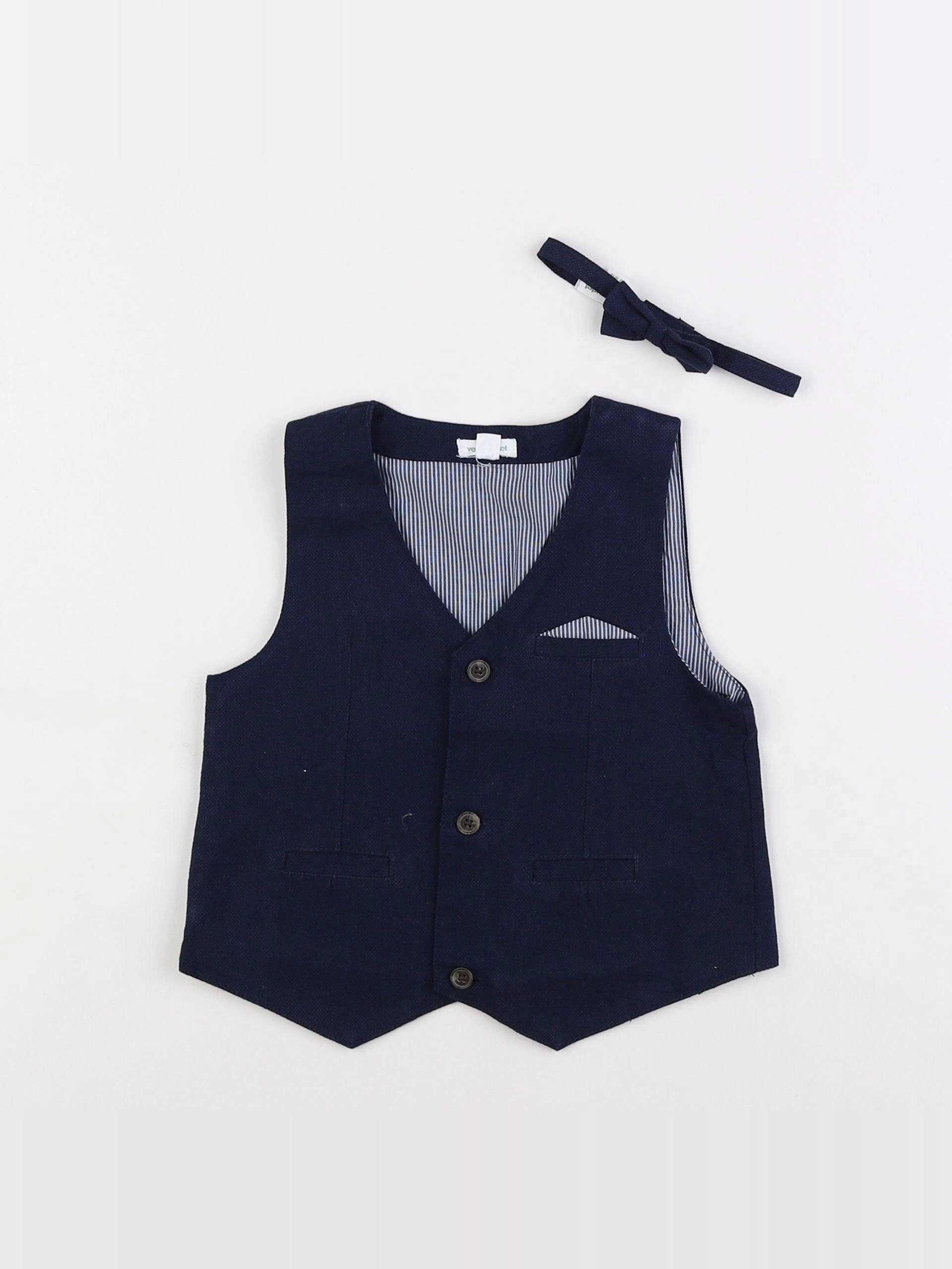 Vertbaudet - ensemble bleu - 3 ans