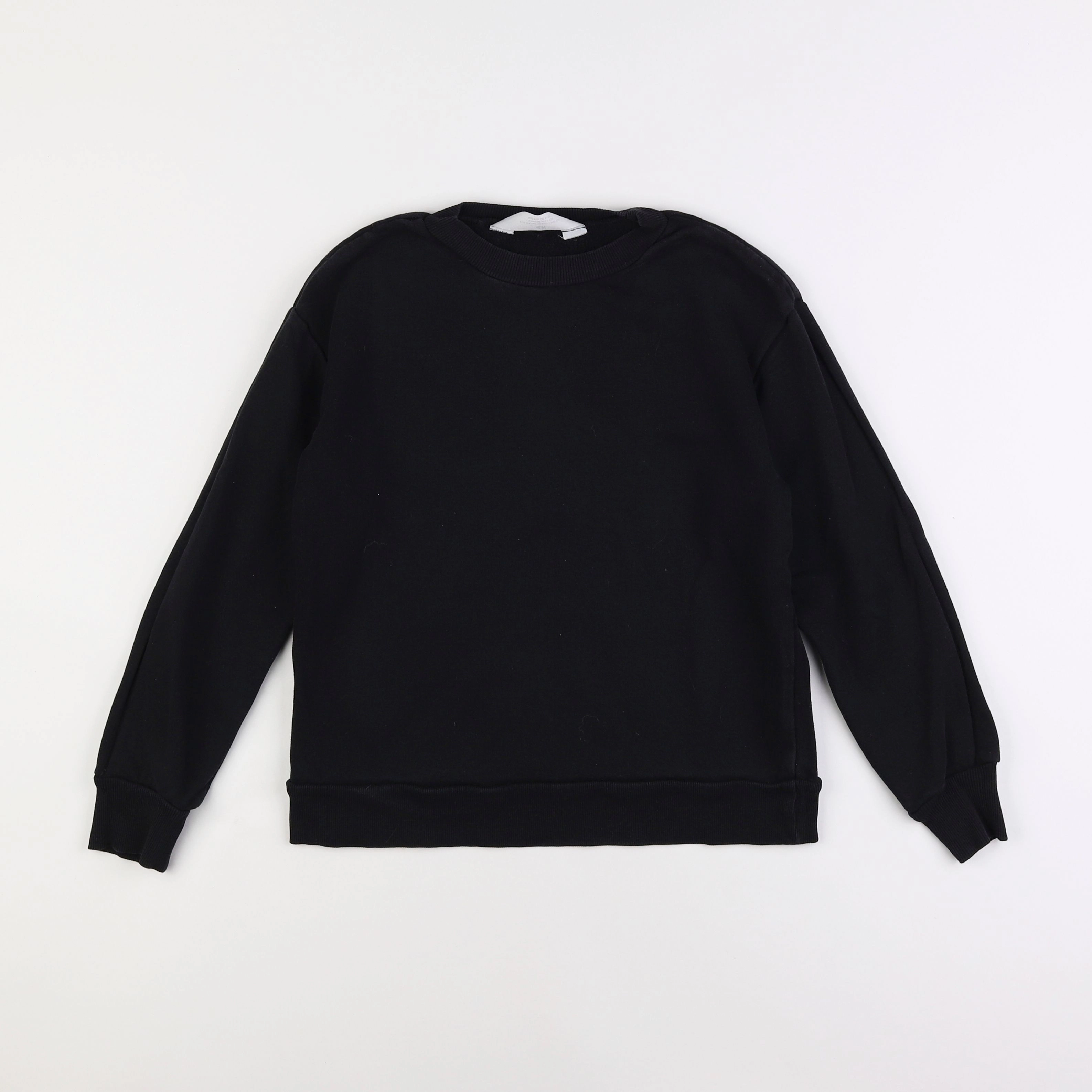 H&M - sweat noir - 8/10 ans