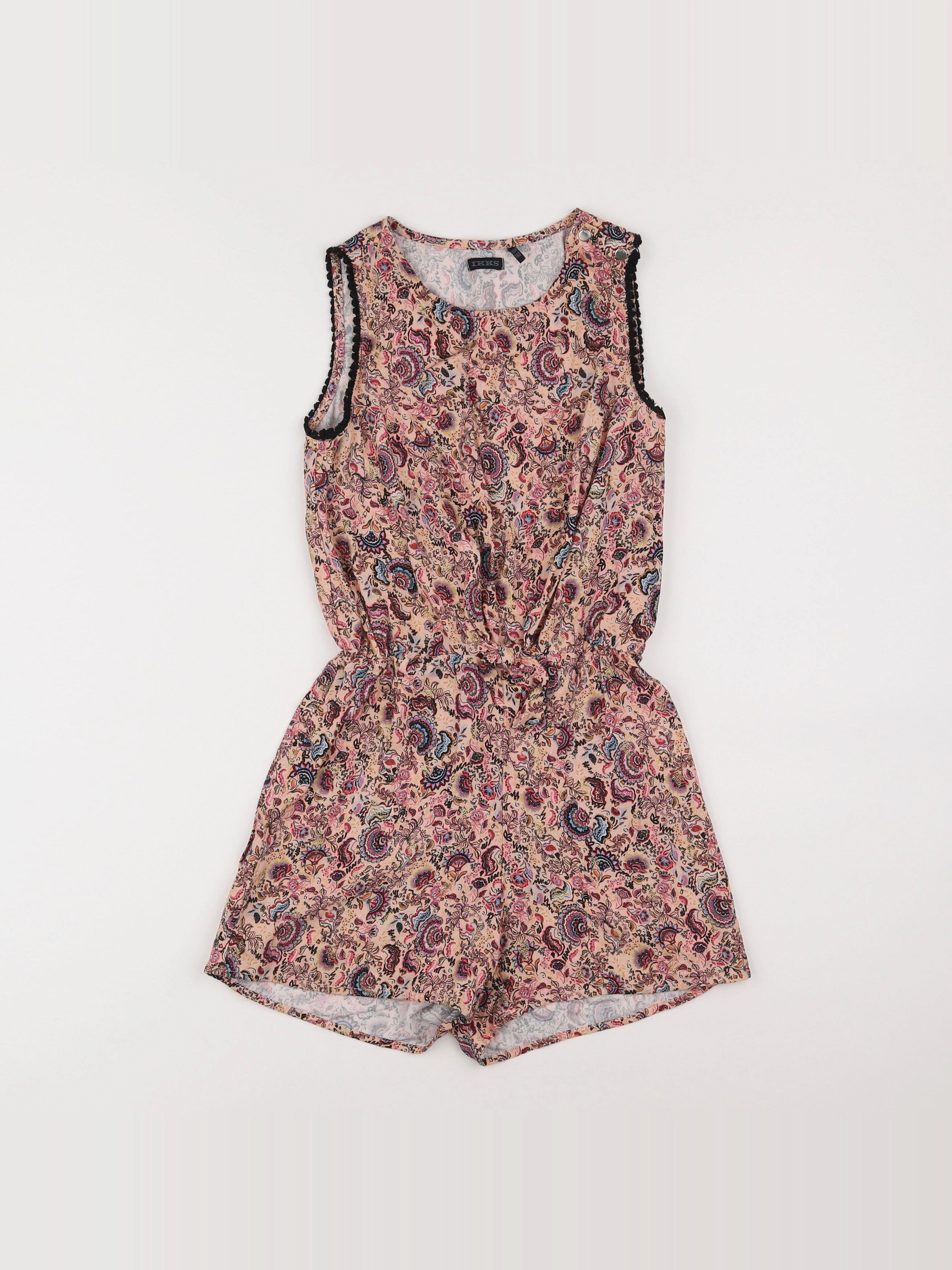 IKKS - combinaison rose - 10 ans