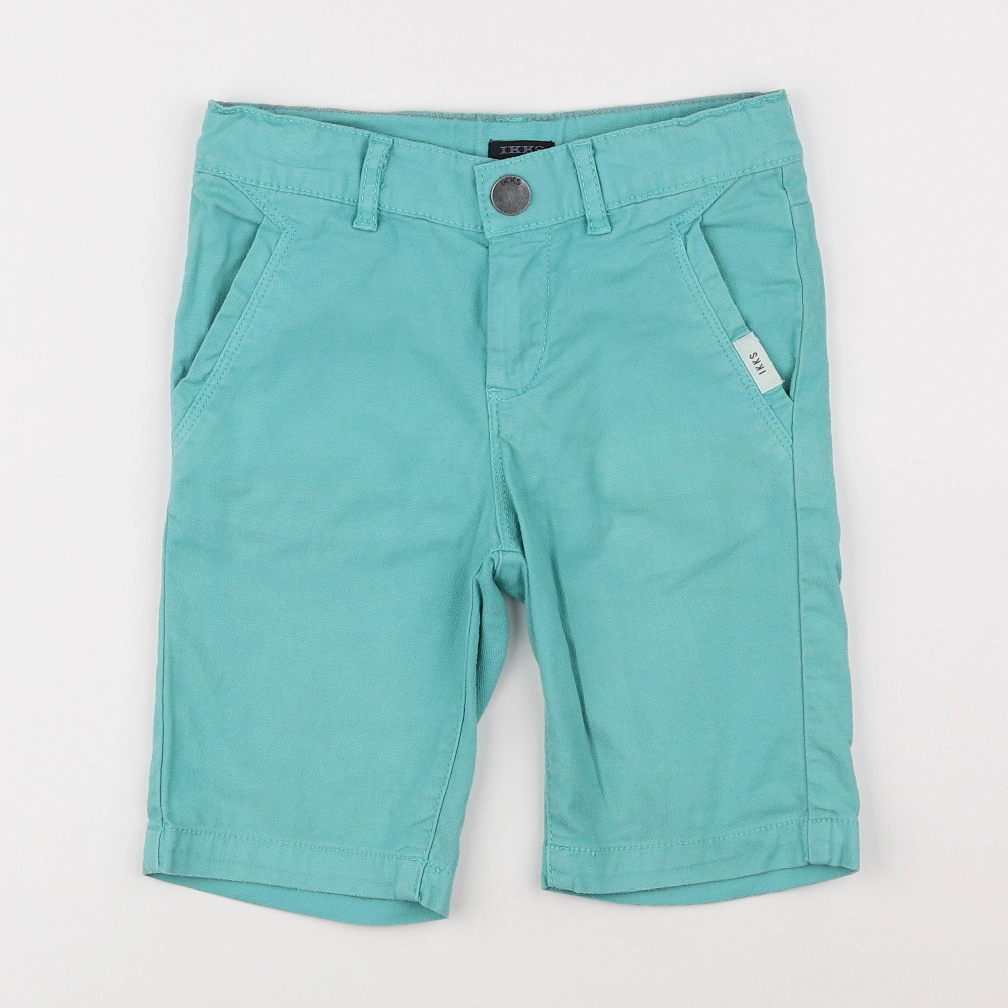 IKKS - short bleu - 10 ans