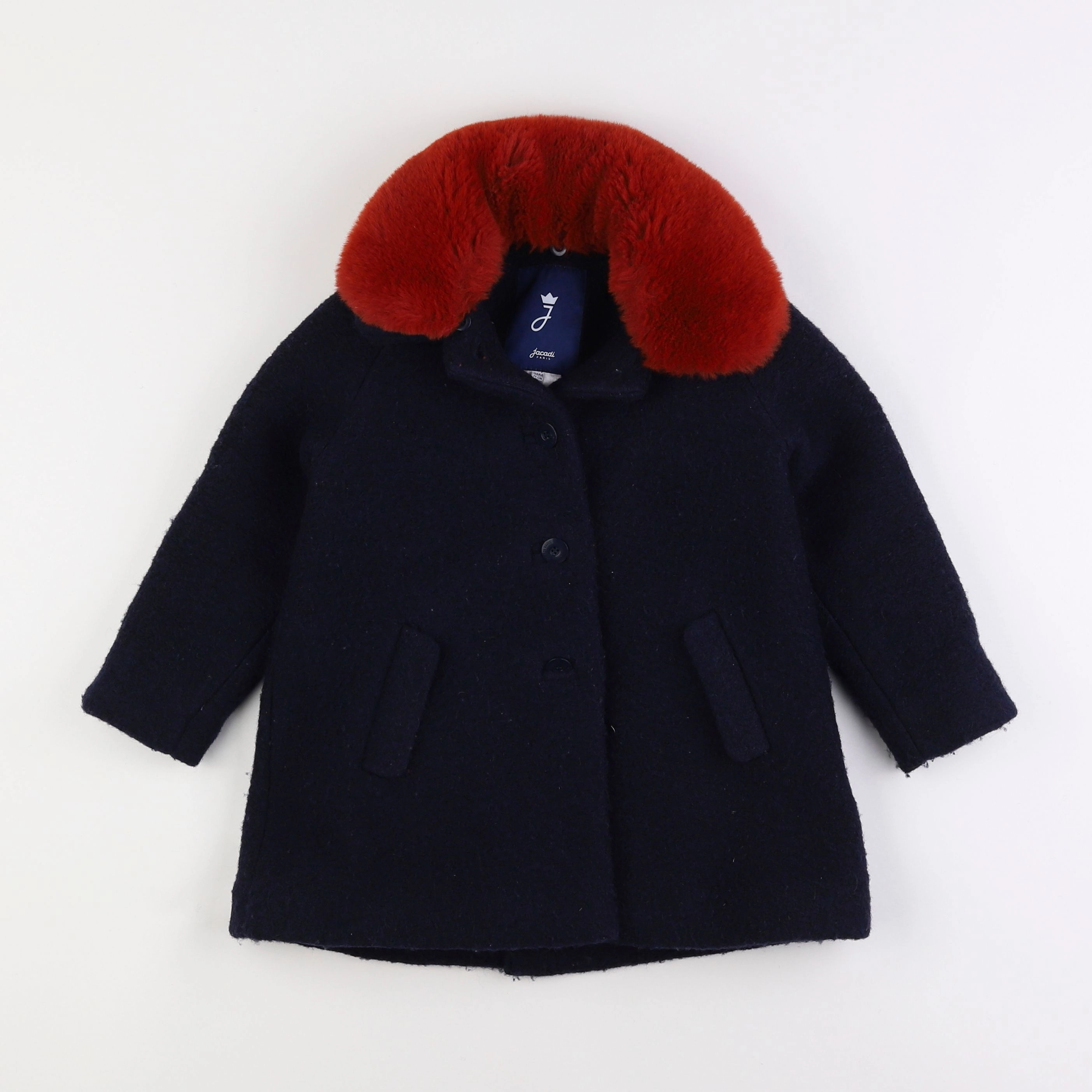 Jacadi - manteau bleu - 3 ans