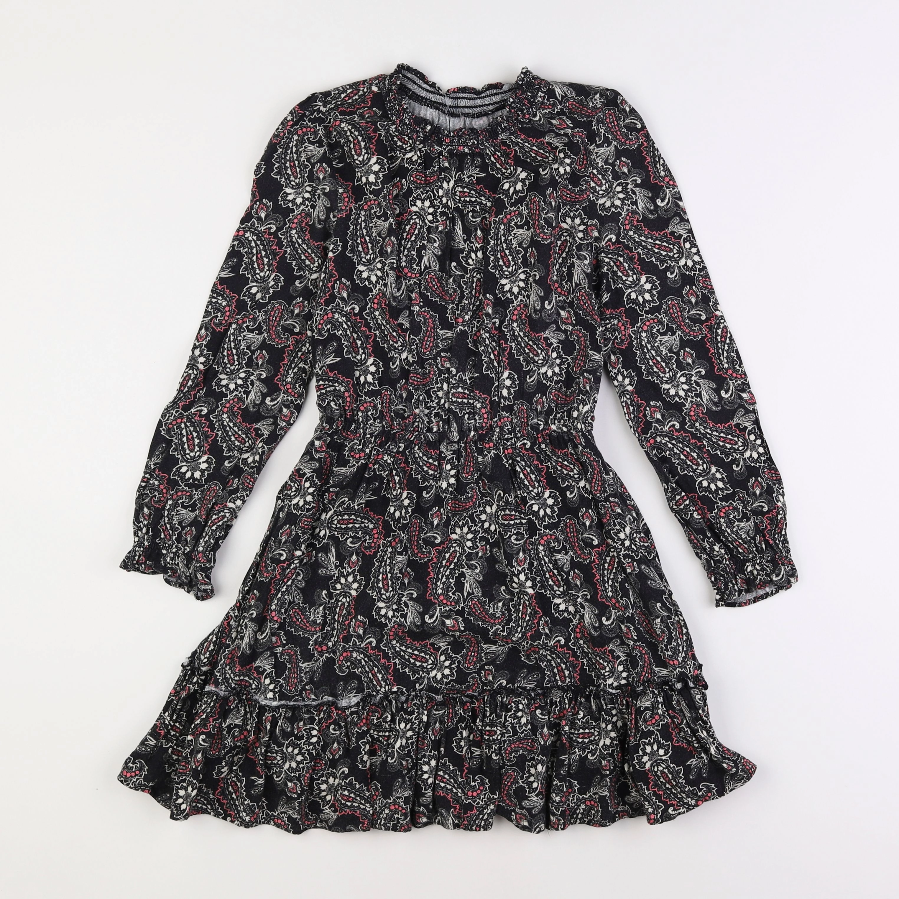 IKKS - robe noir - 10 ans