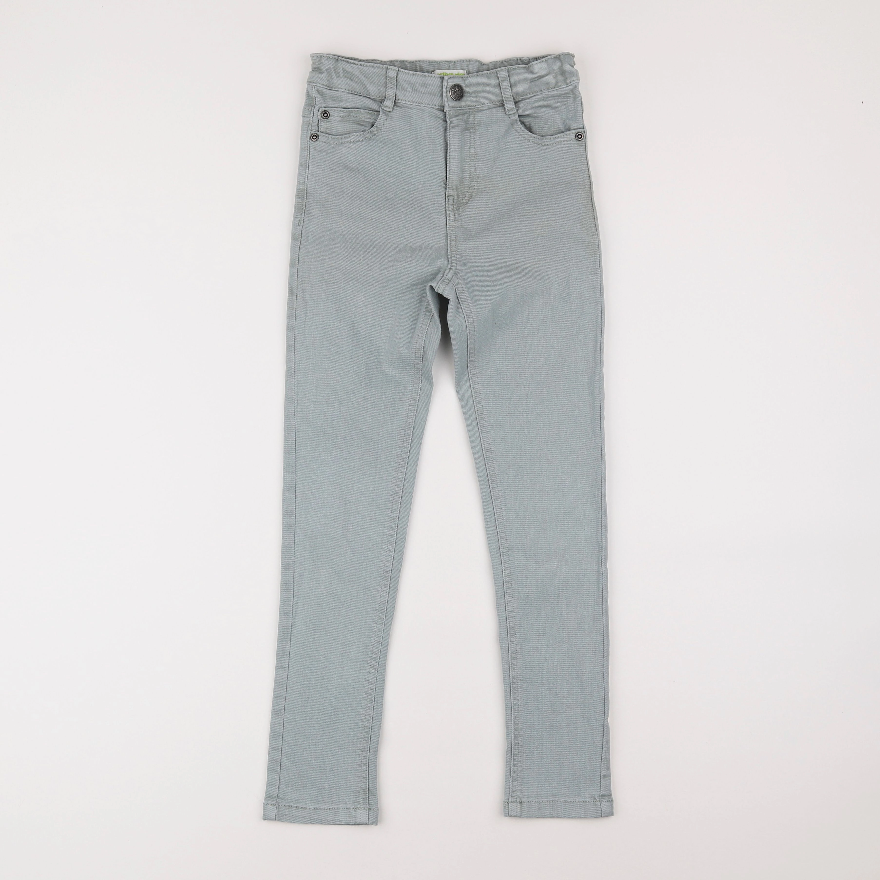 Vertbaudet - pantalon vert - 9 ans