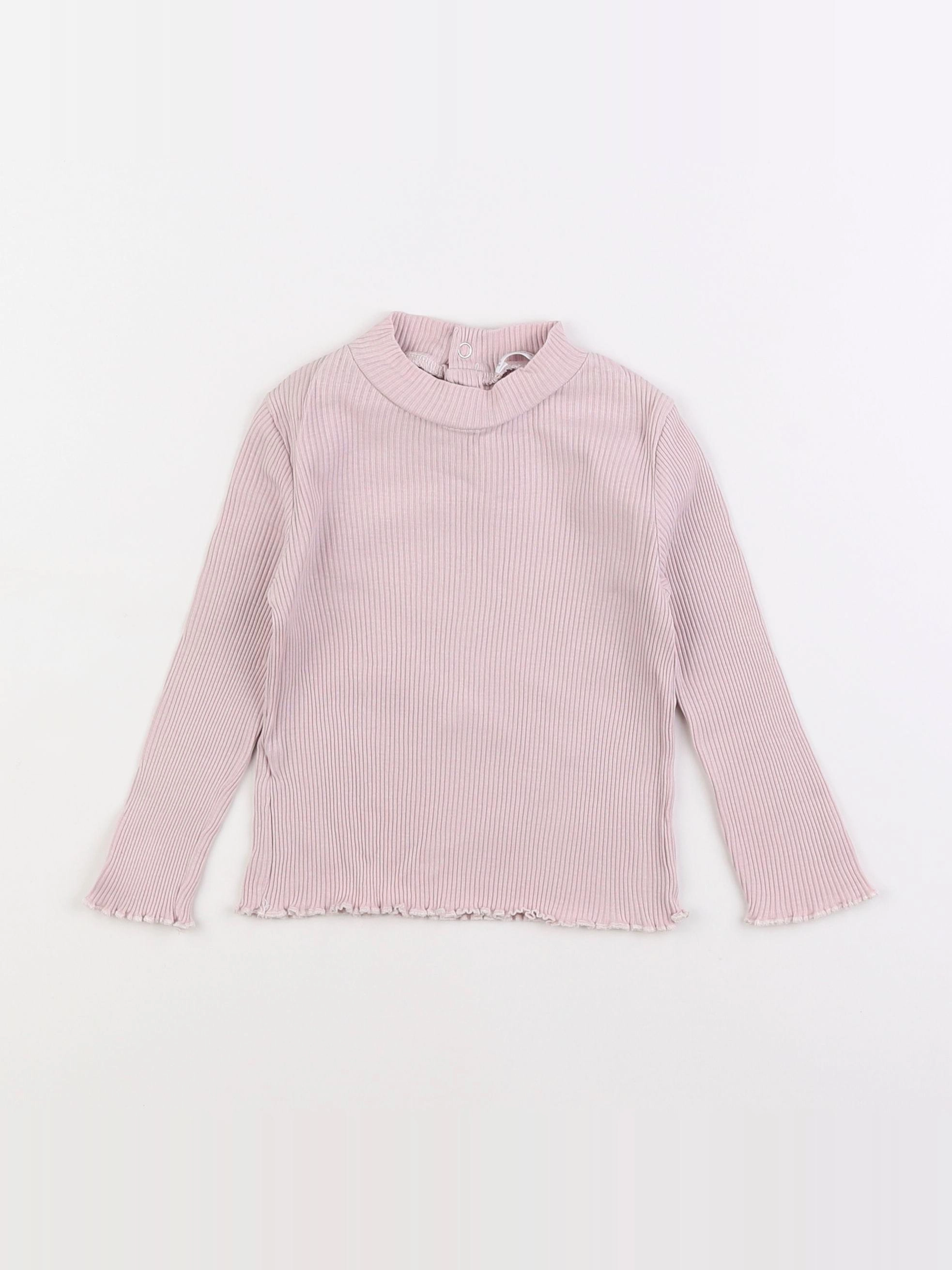 Mango - tee-shirt rose - 18 mois à 2 ans