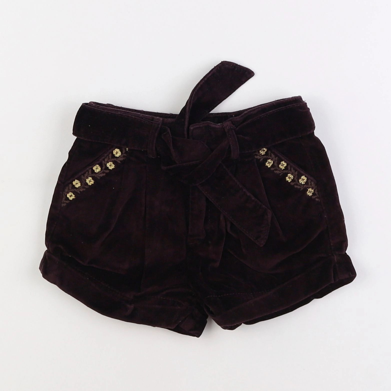 Vertbaudet - short violet - 3 ans