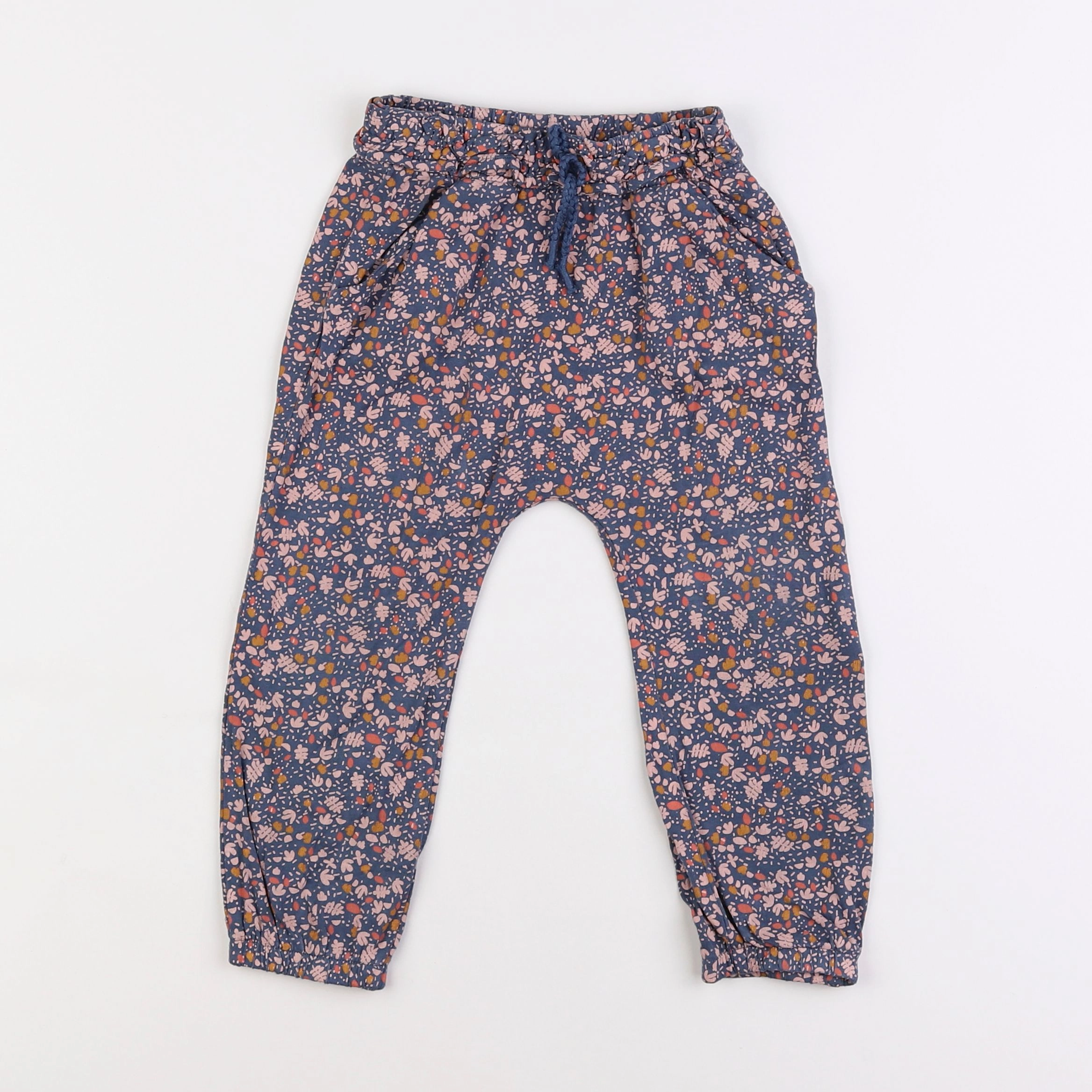 Vertbaudet - pantalon multicolore - 9 mois