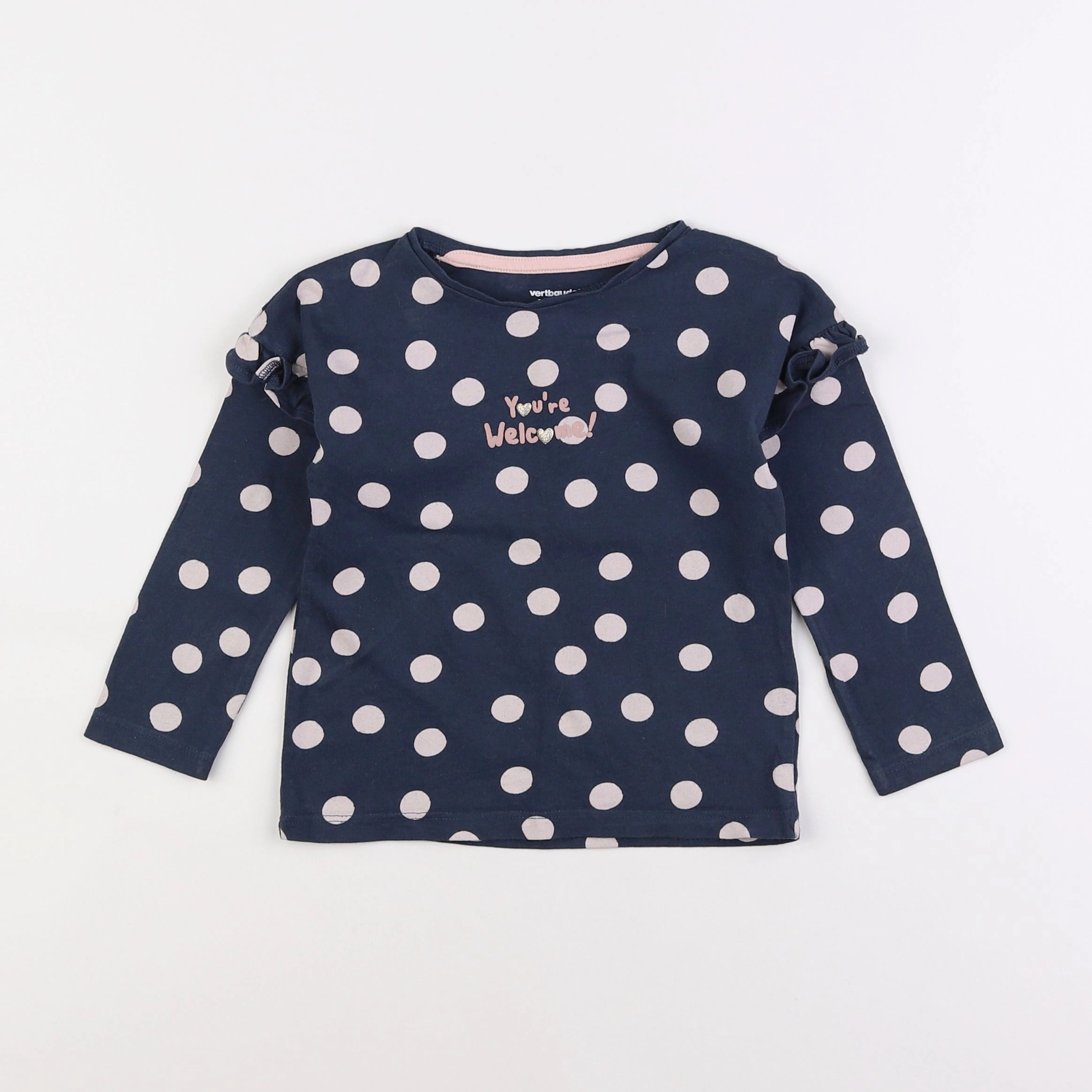 Vertbaudet - tee-shirt multicolore - 3 ans