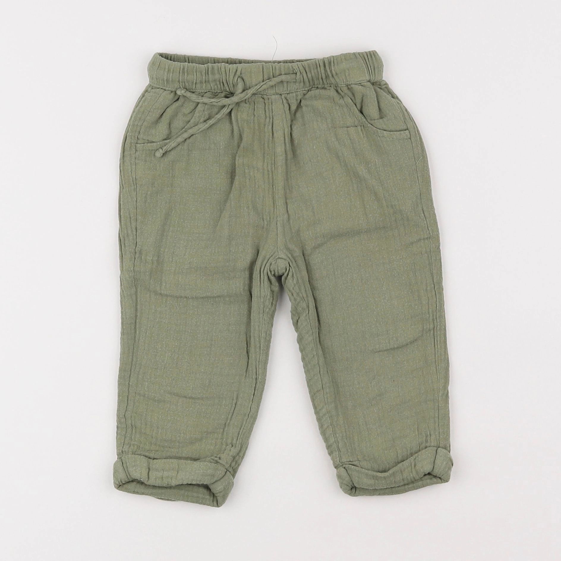 Tape à l'oeil - pantalon vert - 9 mois