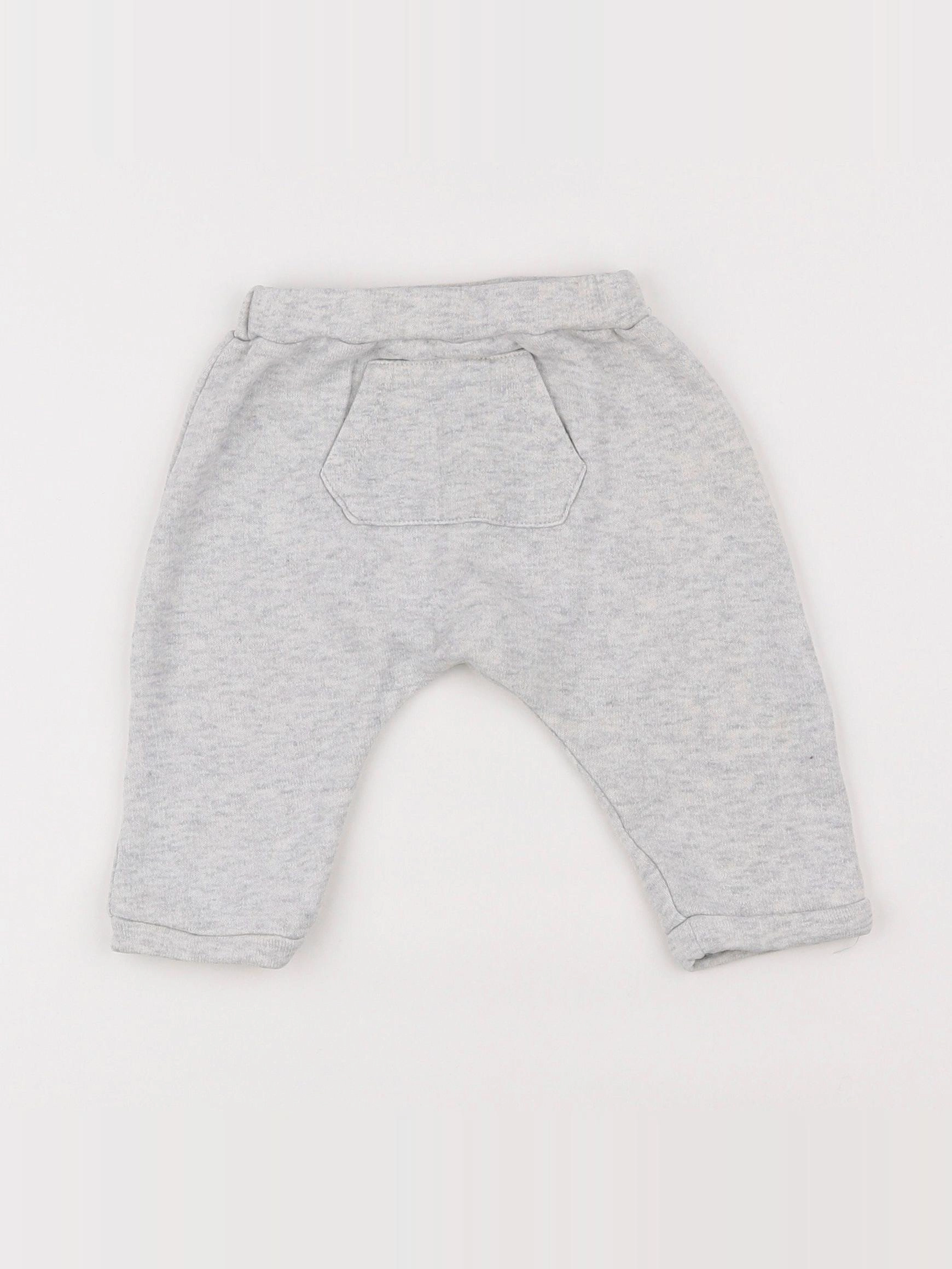 Boutchou - jogging gris - 6 mois