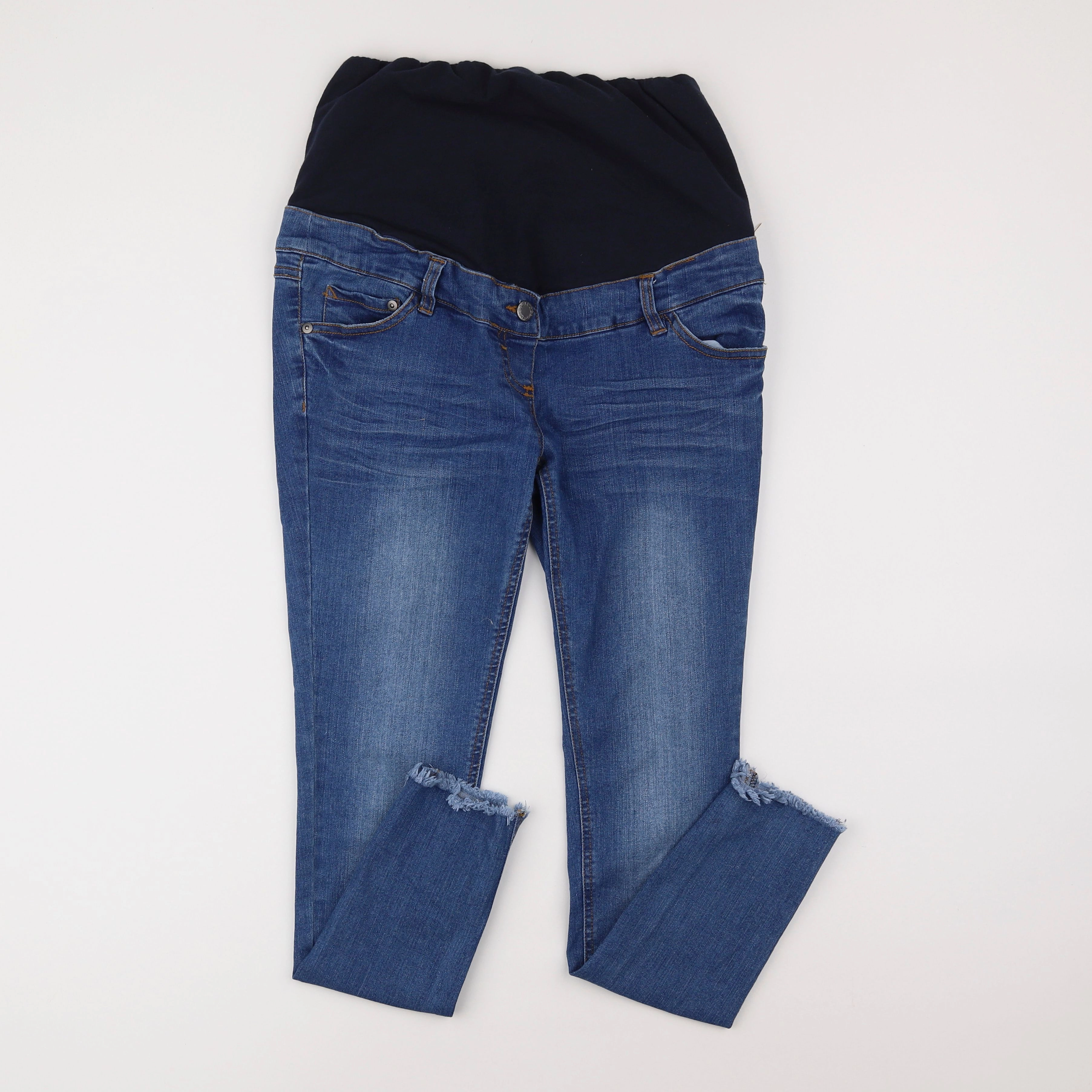 Vertbaudet - jean grossesse bleu - 38