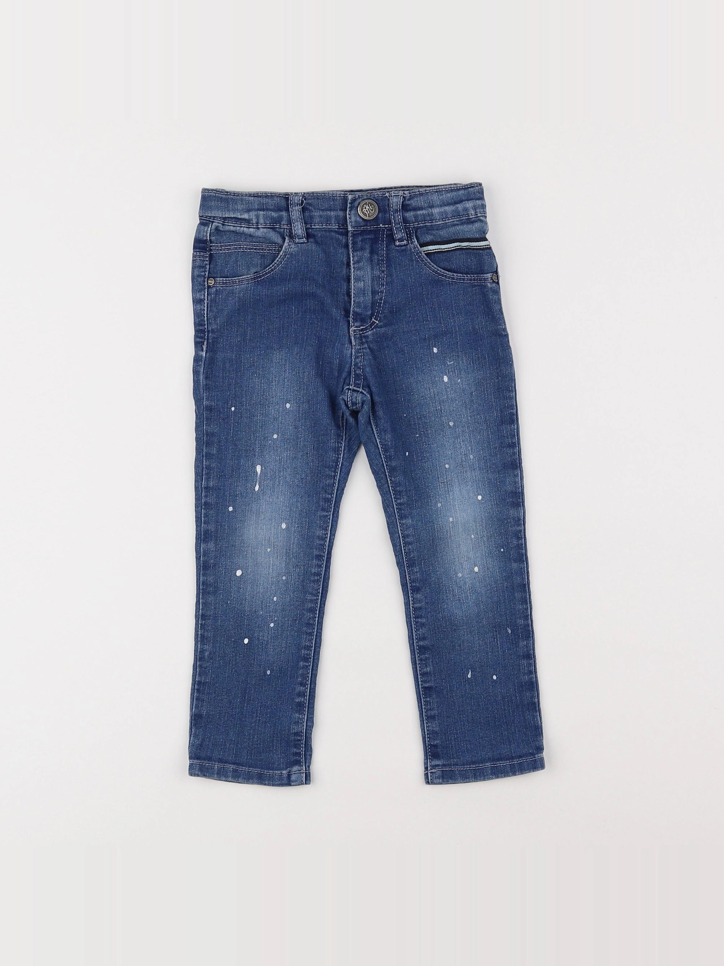 IKKS - jean bleu - 2 ans