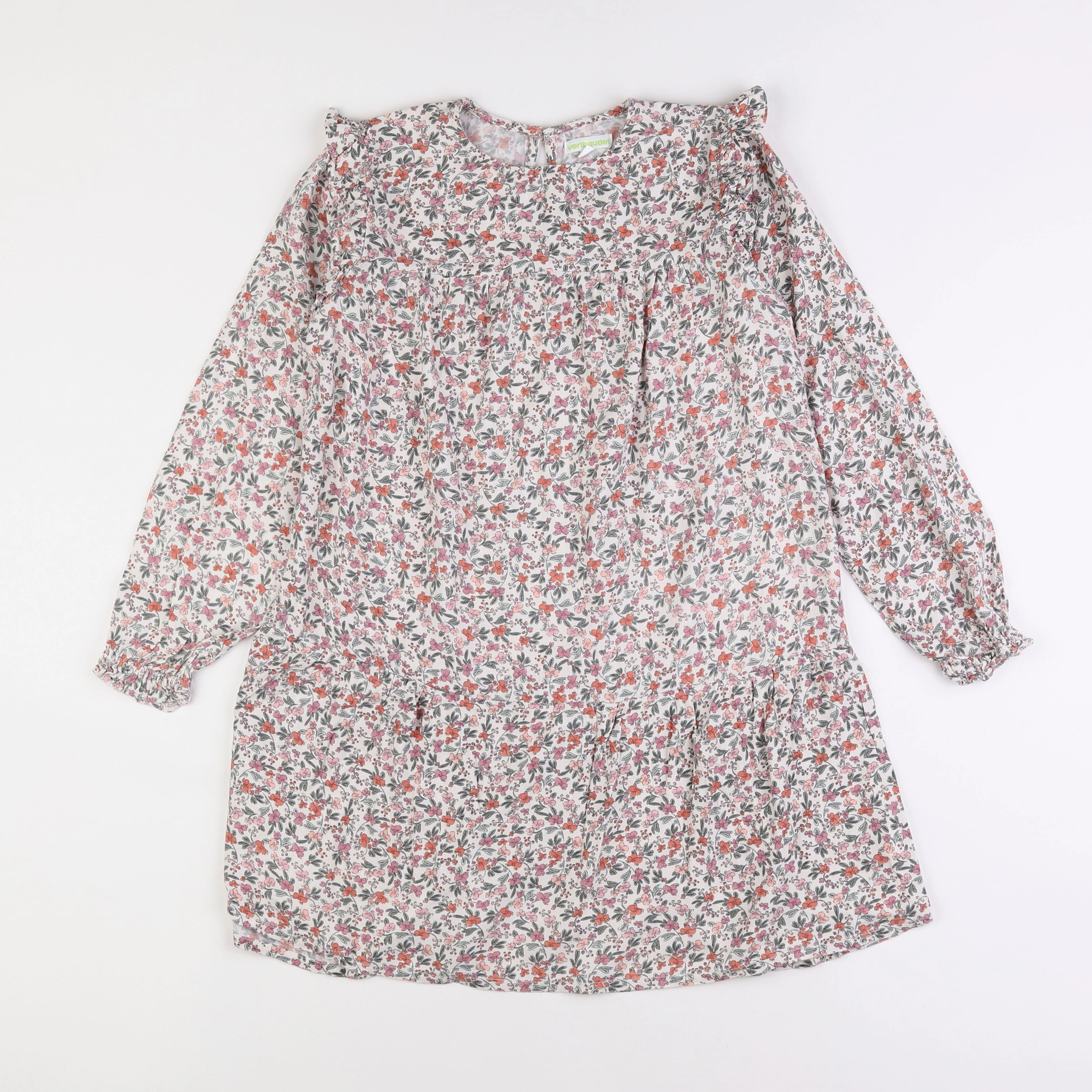 Vertbaudet - robe multicolore - 10 ans