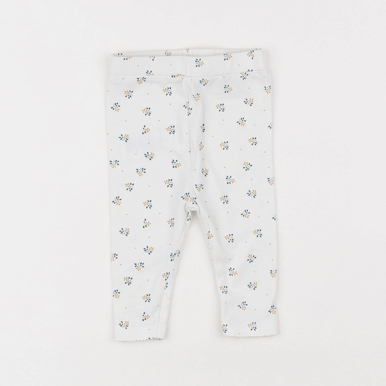 Vertbaudet - legging blanc - 3 mois